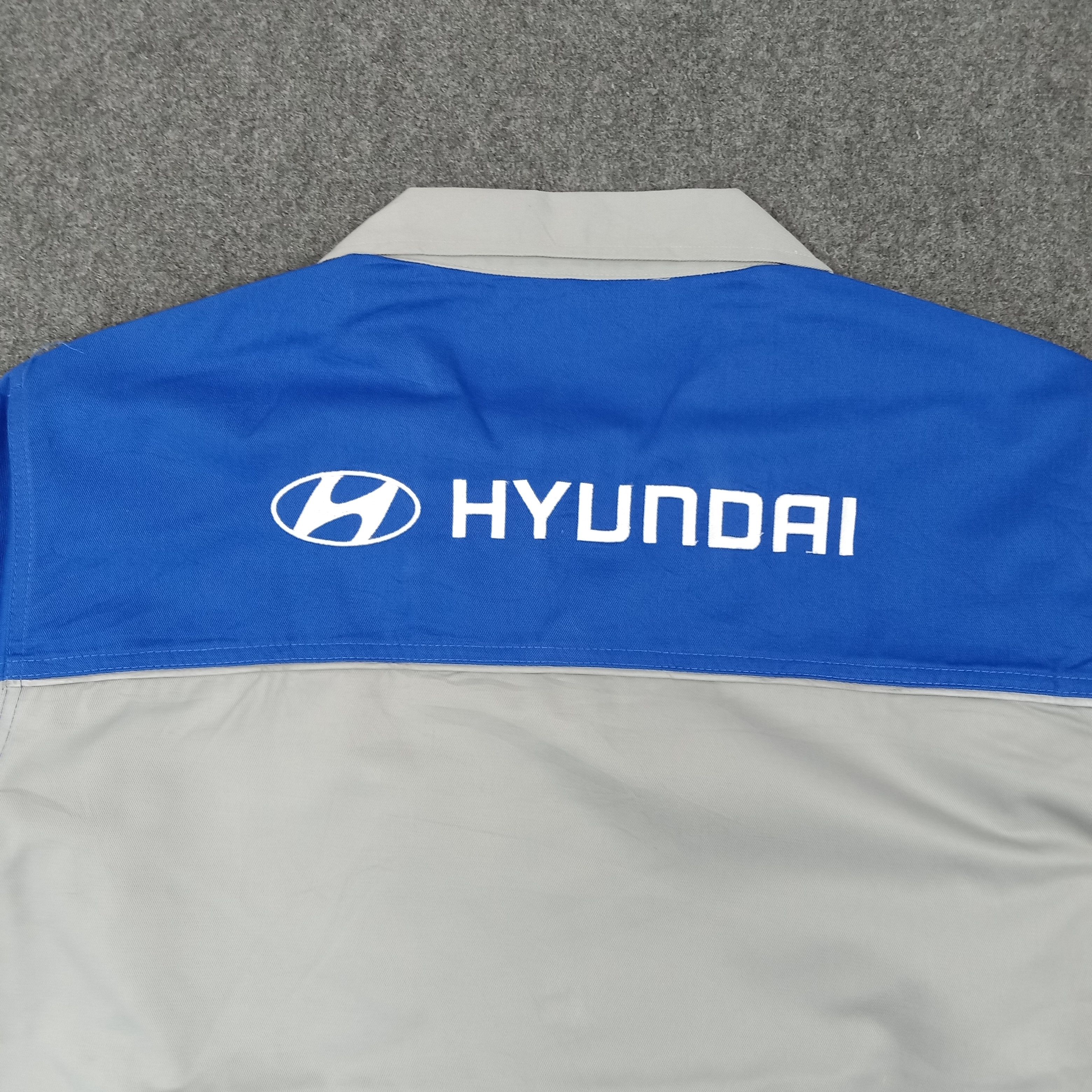 Vintage Hyundai Motorsport Racing Staff Jacket Size US L / EU 52-54 / 3 - 6 Thumbnail