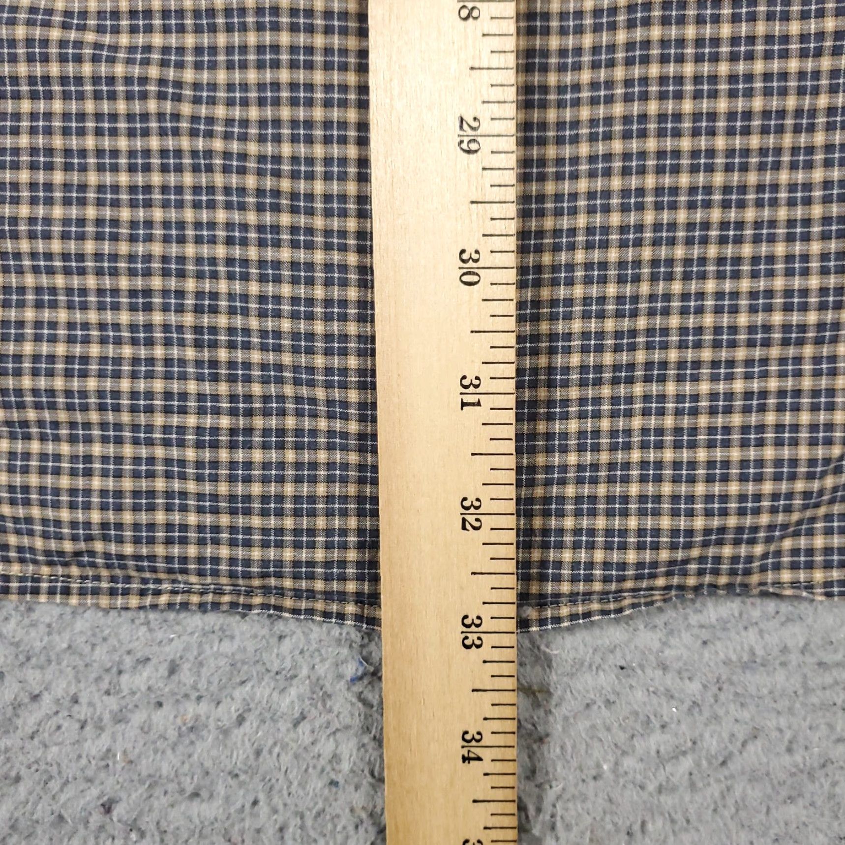 Tommy Hilfiger Tommy Hilfiger Shirt Mens XL Blue Beige Plaid Button-Up Long Sleeve Casual Business Formal 80s 90s Preppy Mens Size US XL / EU 56 / 4 - 7 Thumbnail