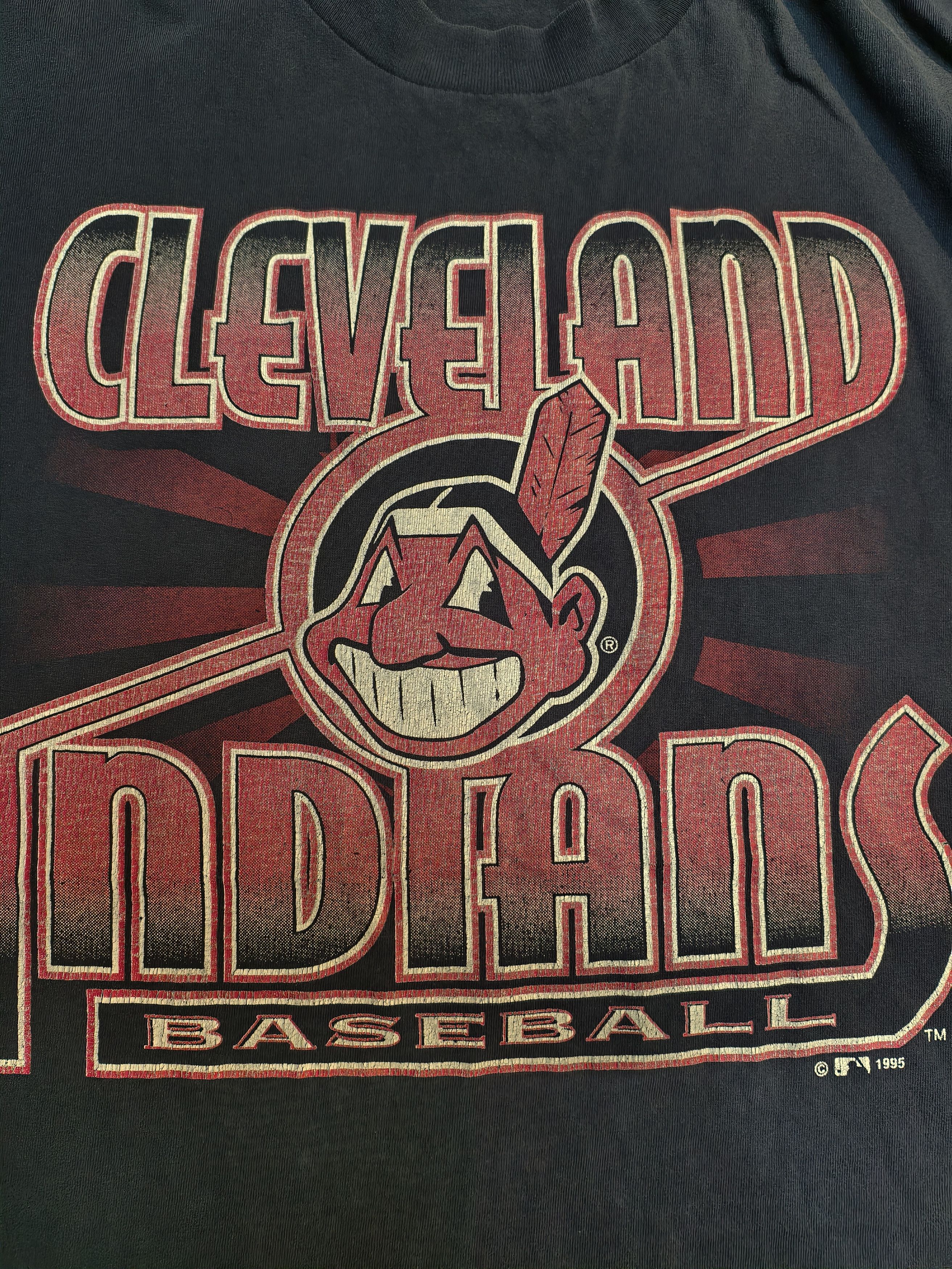 Vintage 3x Vtg 1995 Cleveland Indians Size US XL / EU 56 / 4 - 7 Thumbnail