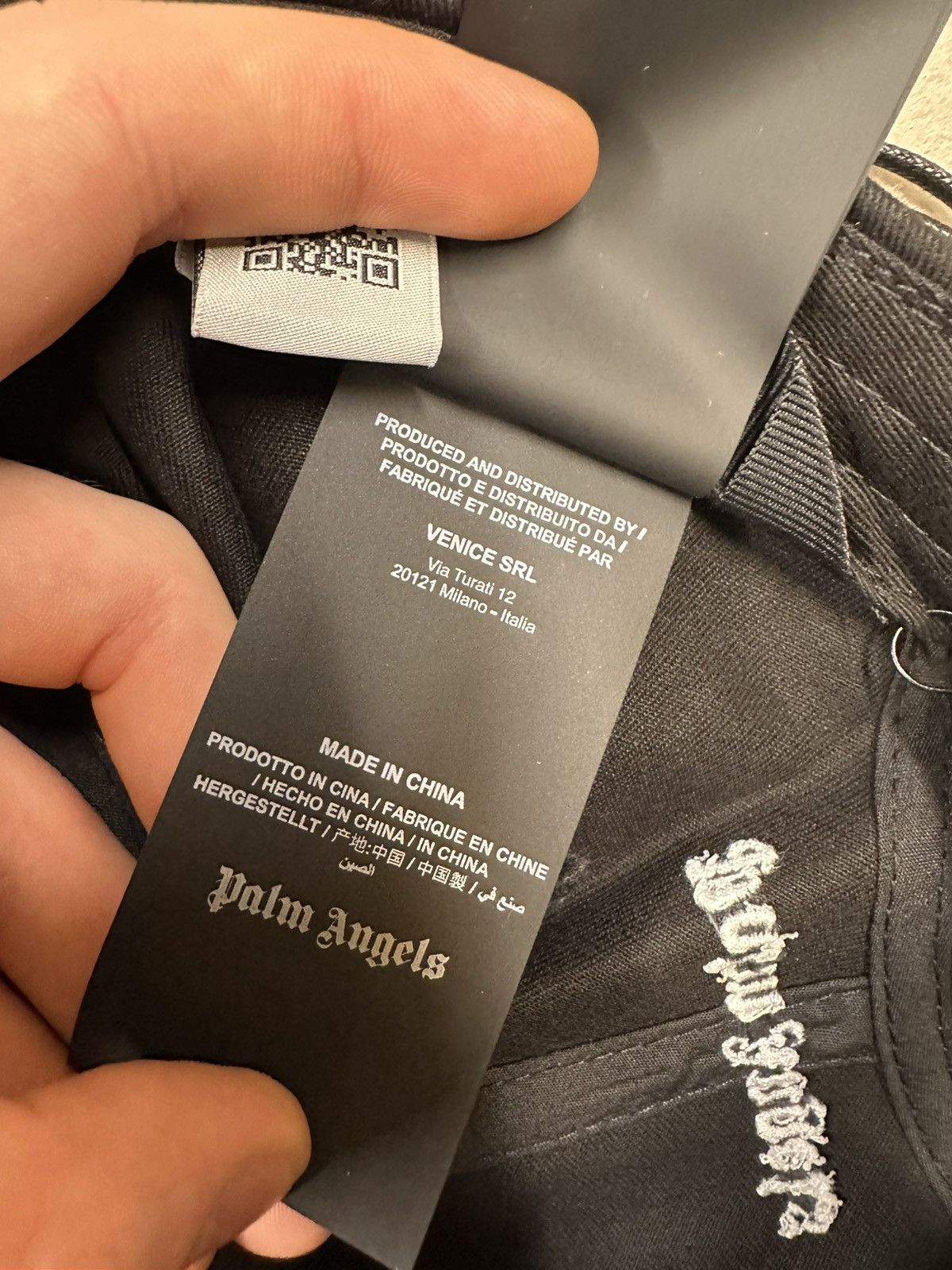 Palm Angels Palm Angels Black Classic Logo Size ONE SIZE - 9 Thumbnail