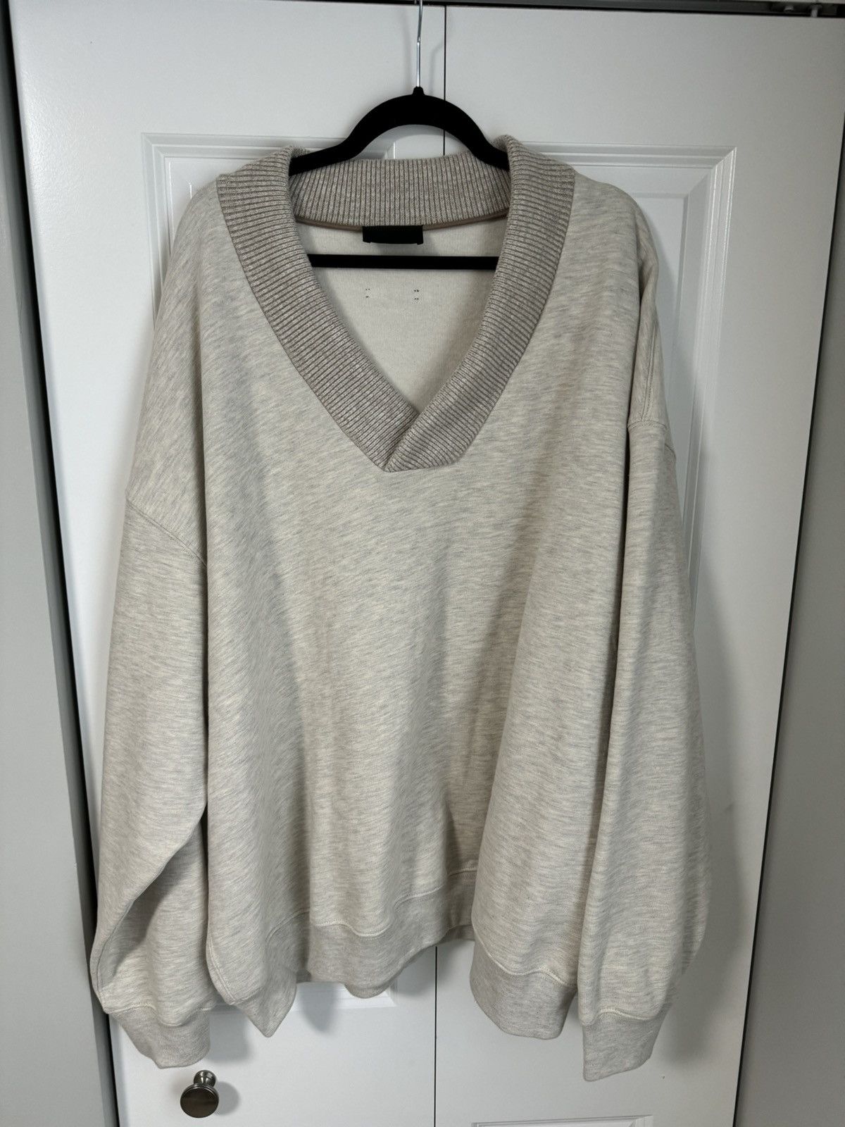 Image of Fear Of God 7Th Collection Sweater in Cream, Men's (Size 2XL)