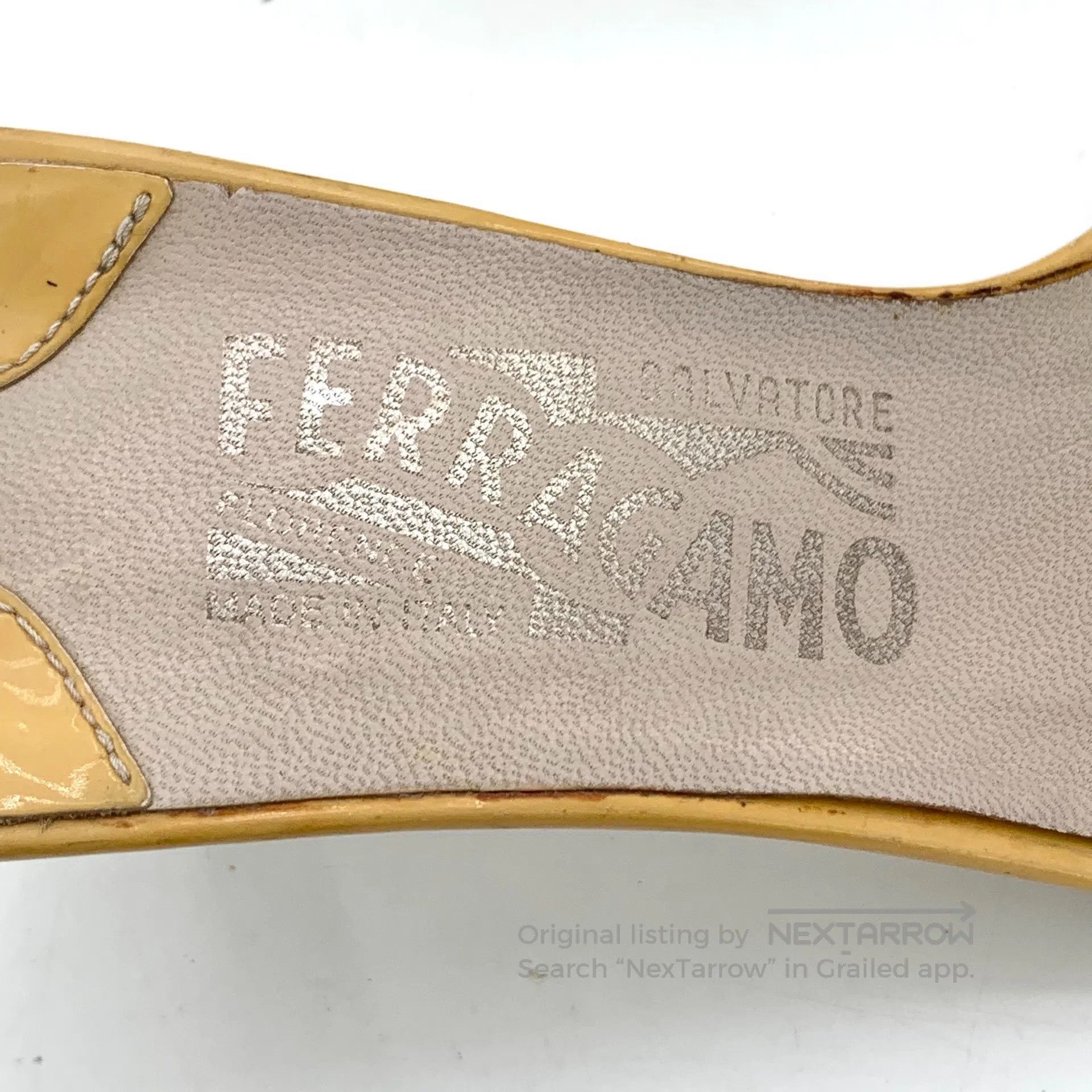 Other Salvatore Ferragamo Yellow Bow Detail High Heel Mule Sanda Size US 5.5 / IT 35.5 - 7 Thumbnail
