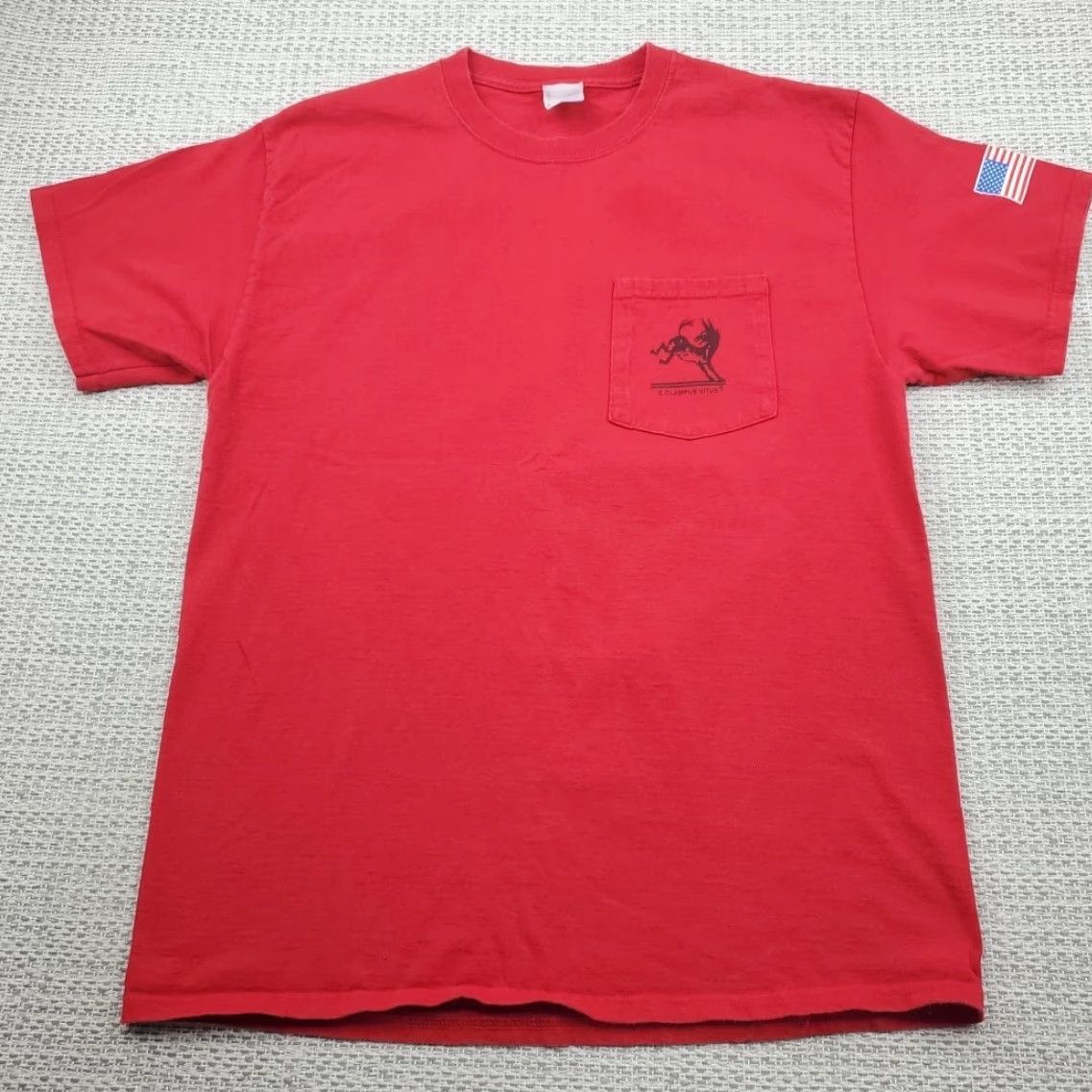 Port & Company VINTAGE Billy Holcomb ECV Fall Campout 2017 T-Shirt Adult L Marching To Camp Cady Shirt Mens Size US L / EU 52-54 / 3 - 3 Thumbnail