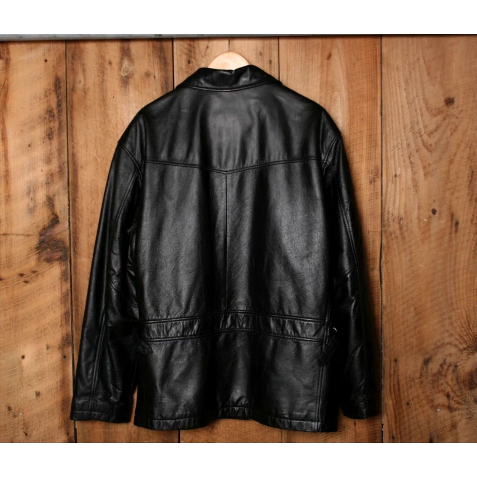 Vintage VINTAGE M.Julian by WILSONS Insulated Leather Jacket Motorcycle Jacket XL Black Mens Size US XL / EU 56 / 4 - 6 Thumbnail