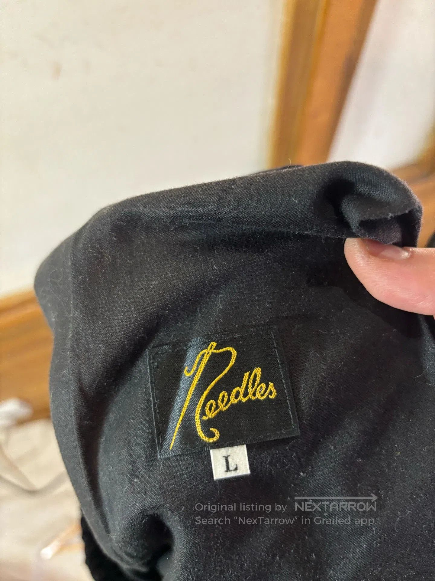 Needles Needles Trimmed Flared Pants. Size 37" - 8 Thumbnail