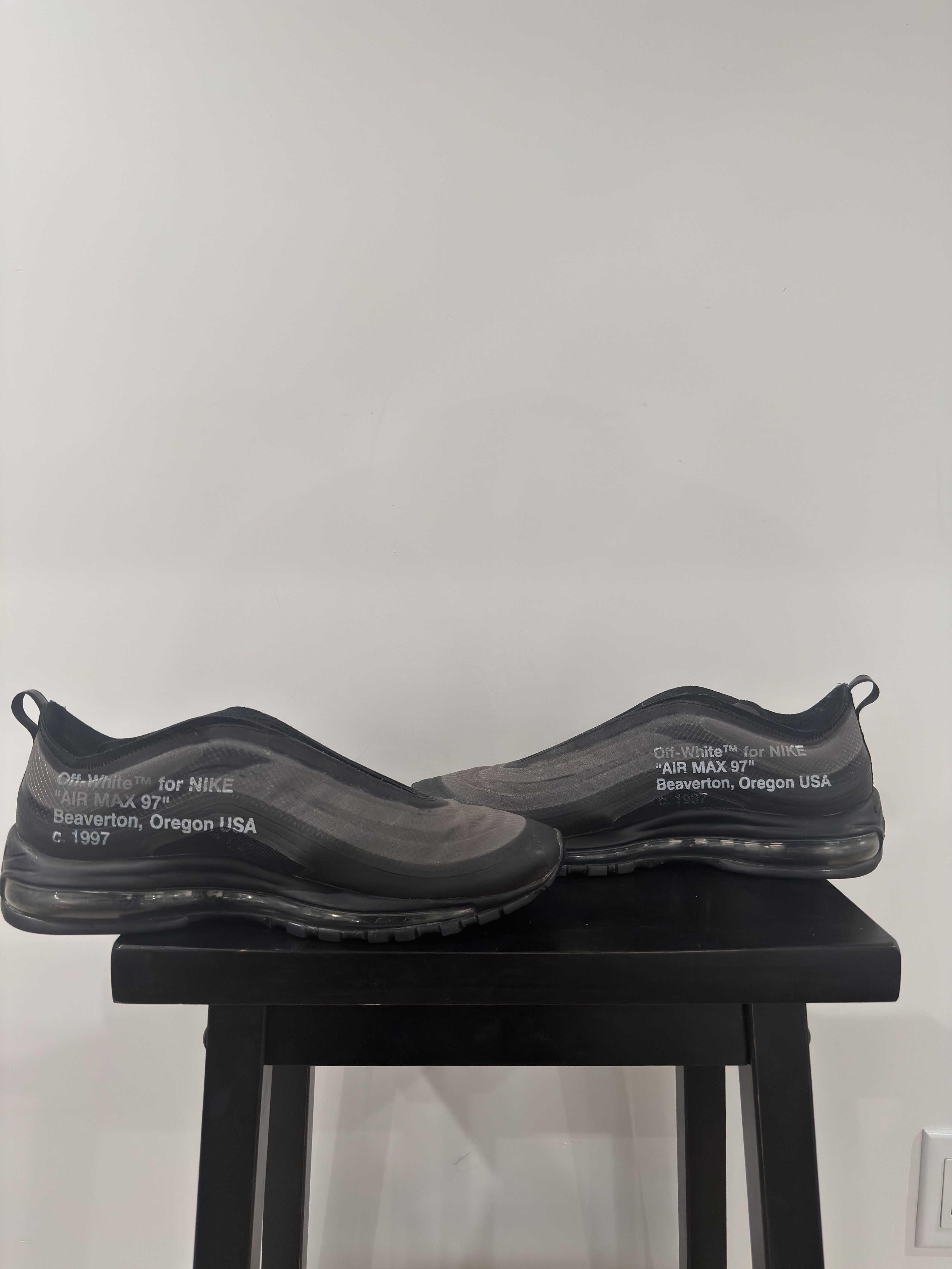 Nike × Off-White Off-White x Nike Air Max 97 “Black” – Size 13 Size US 13 / EU 46 - 5 Thumbnail
