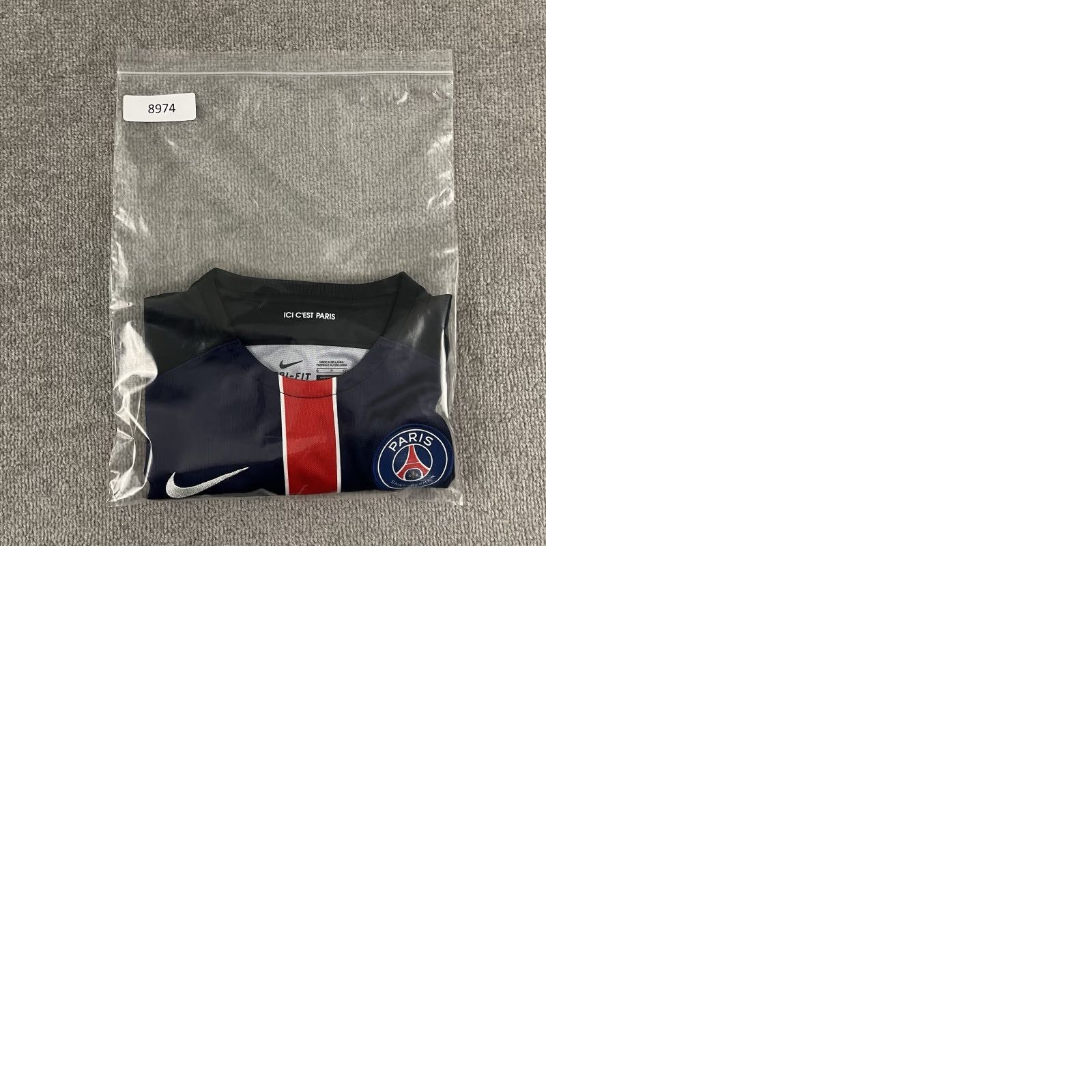 Nike VINTAGE Nike Shirt Mens Small Blue PSG Paris Saint Germain 2015/16 Home Jersey Soccer Size US S / EU 44-46 / 1 - 9 Thumbnail