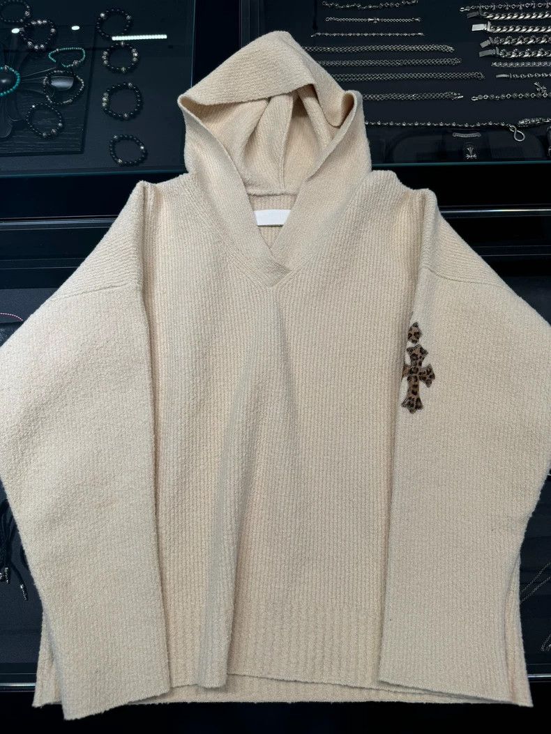 Chrome Hearts Chrome Hearts Leopard Patch Knit Sweater-yf Size US XS / EU 42 / 0 - 1 Thumbnail