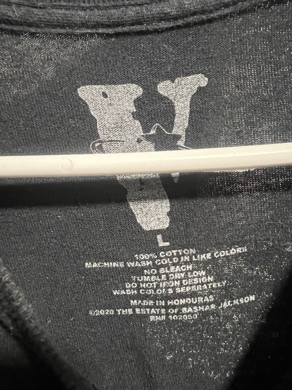 Vlone Vlone x Pop smoke The woo tee Size US L / EU 52-54 / 3 - 3 Thumbnail