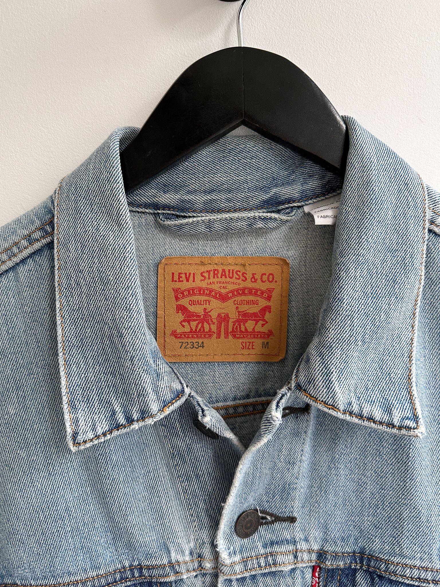 Levi's Vintage Levi's Denim Jeans Trucker Jacket Size US M / EU 48-50 / 2 - 7 Thumbnail