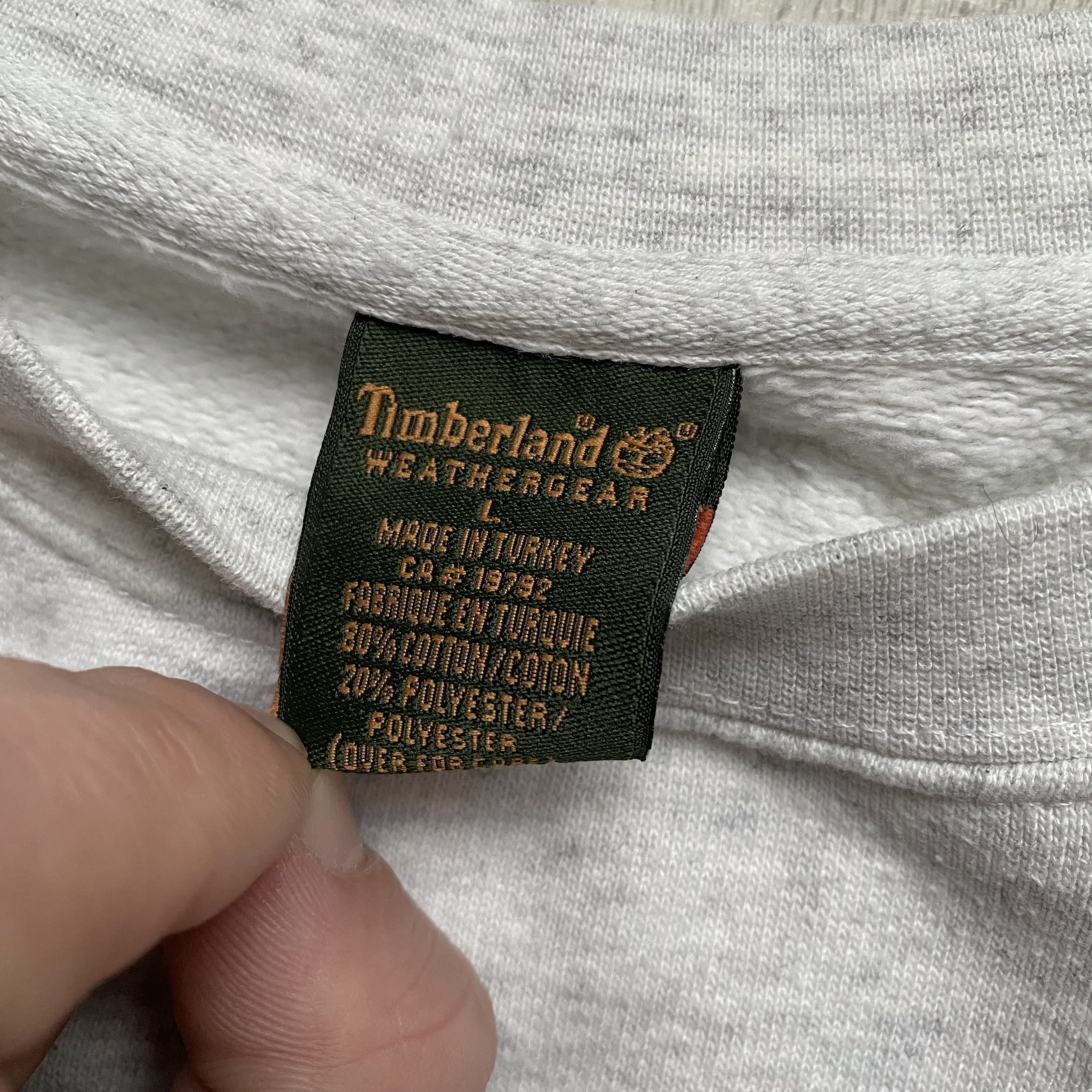 Timberland 🌳 Vintage 90s Timberland boxy sweatshirt center logo Y2K Size US XL / EU 56 / 4 - 6 Thumbnail