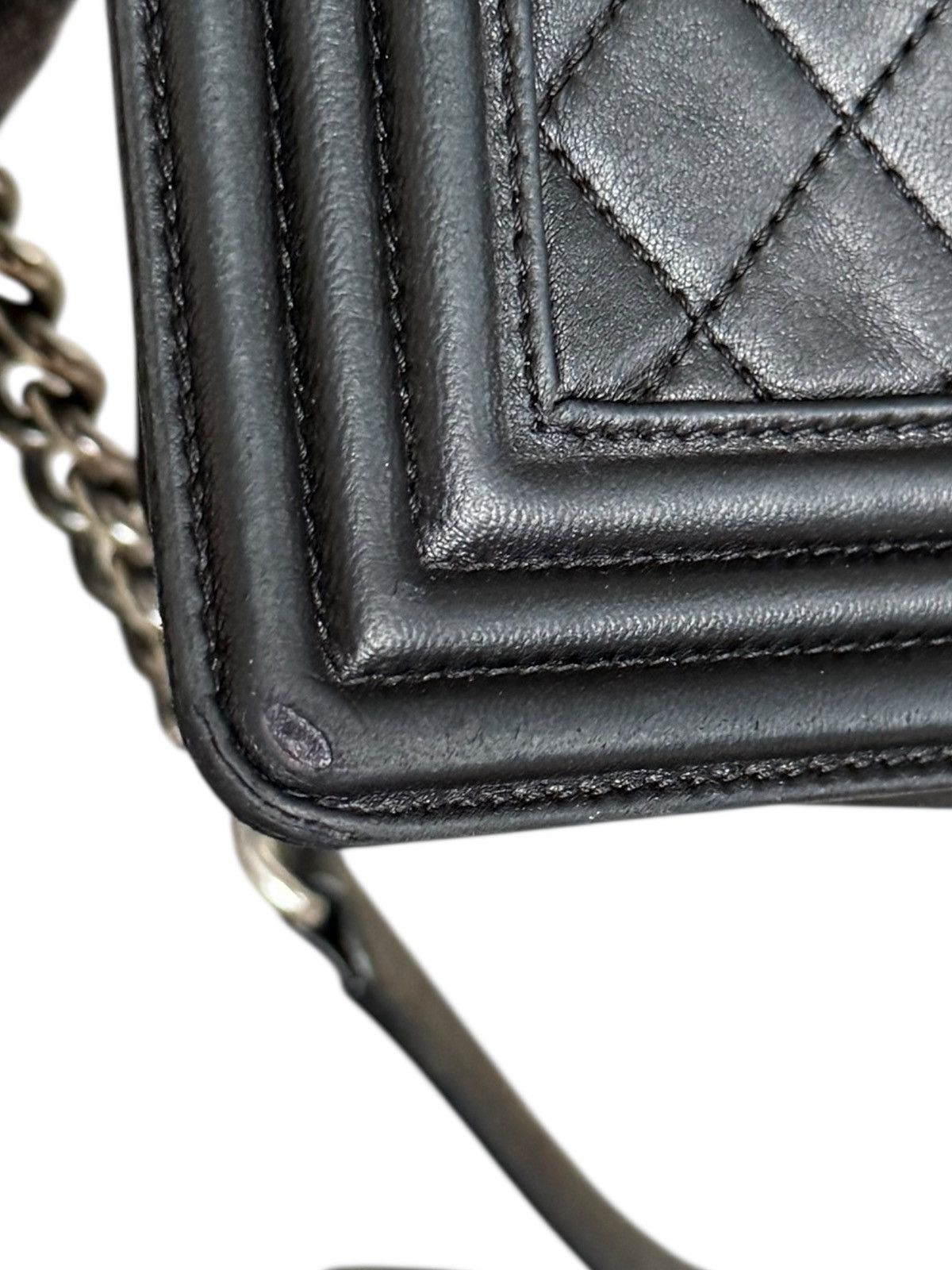 Chanel $9,800 Large Caviar Boy Bag Leather Black Size ONE SIZE - 19 Thumbnail