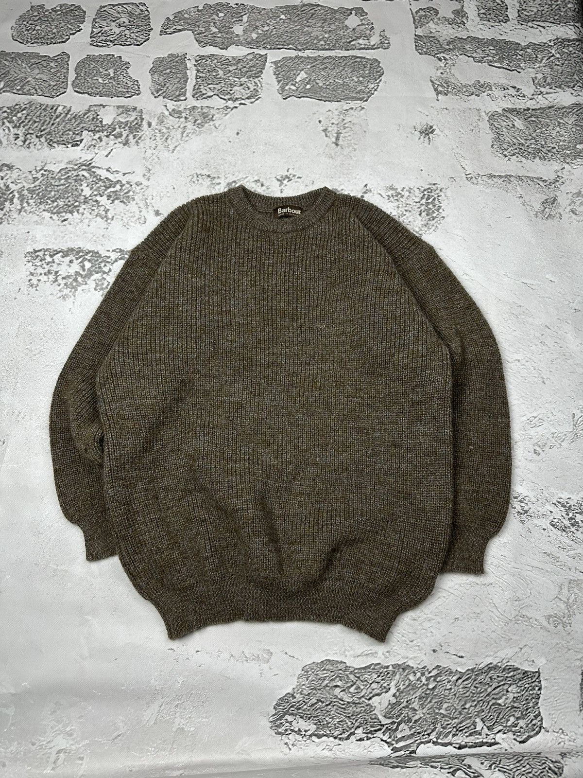 Barbour Vintage Barbour Wool Sweater Size US XXL / EU 58 / 5 - 1 Thumbnail