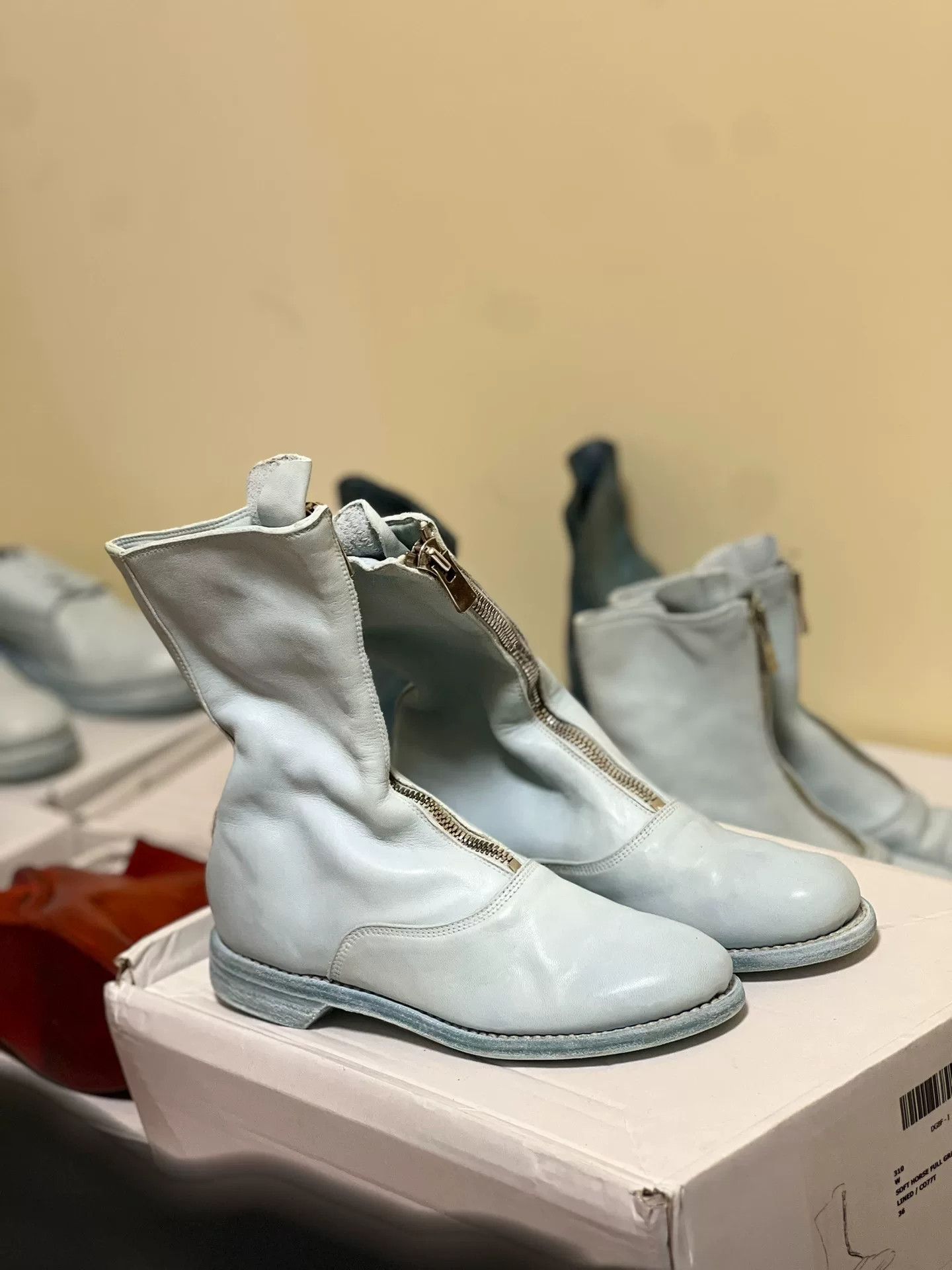 Guidi Guidi 310 Baby Blue Boots Size US 5 / IT 35 - 1 Thumbnail