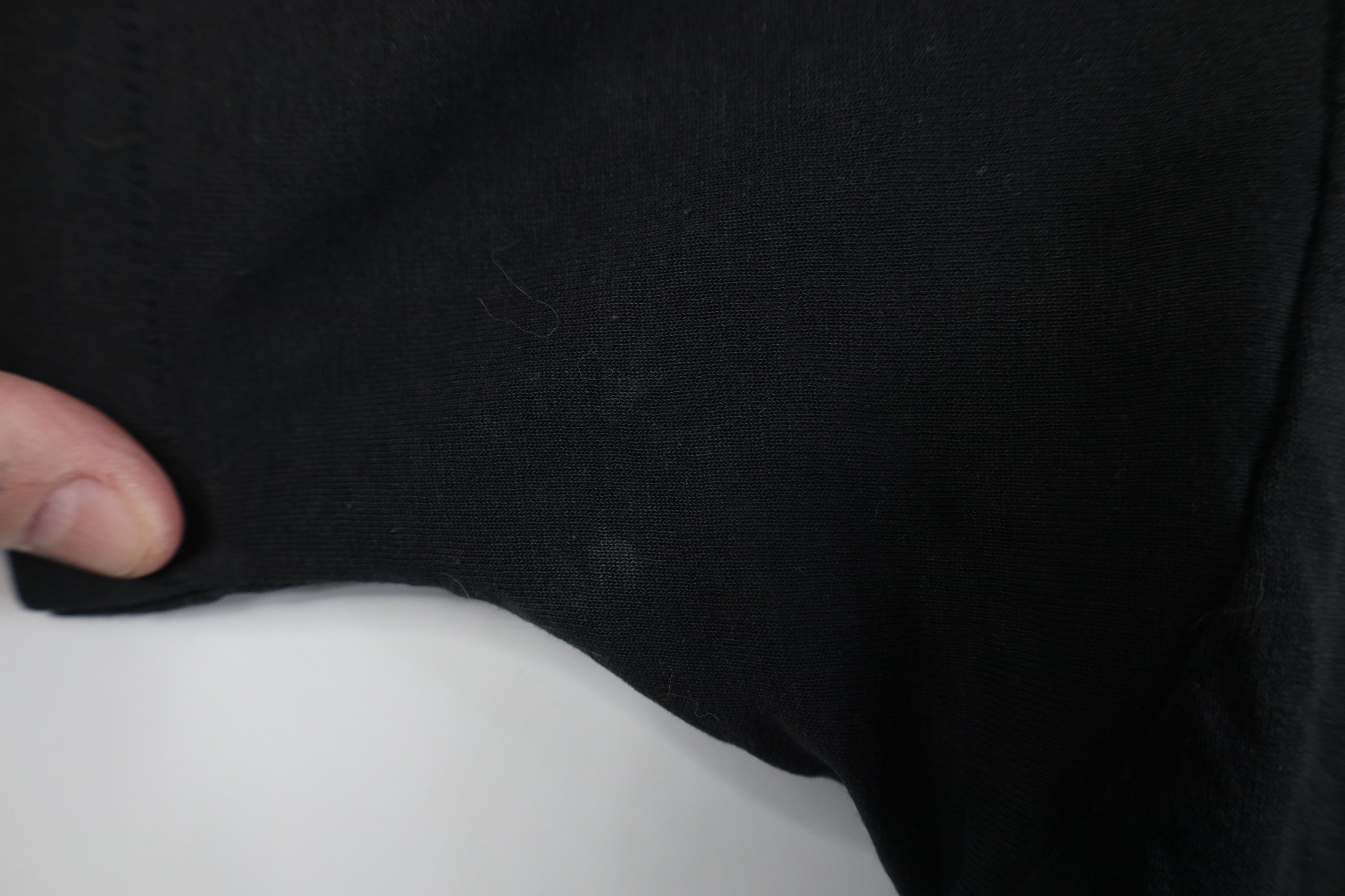 Vintage Vintage 90s Streetwear Blank Thin Pocket T-Shirt Black USA Size US M / EU 48-50 / 2 - 7 Thumbnail
