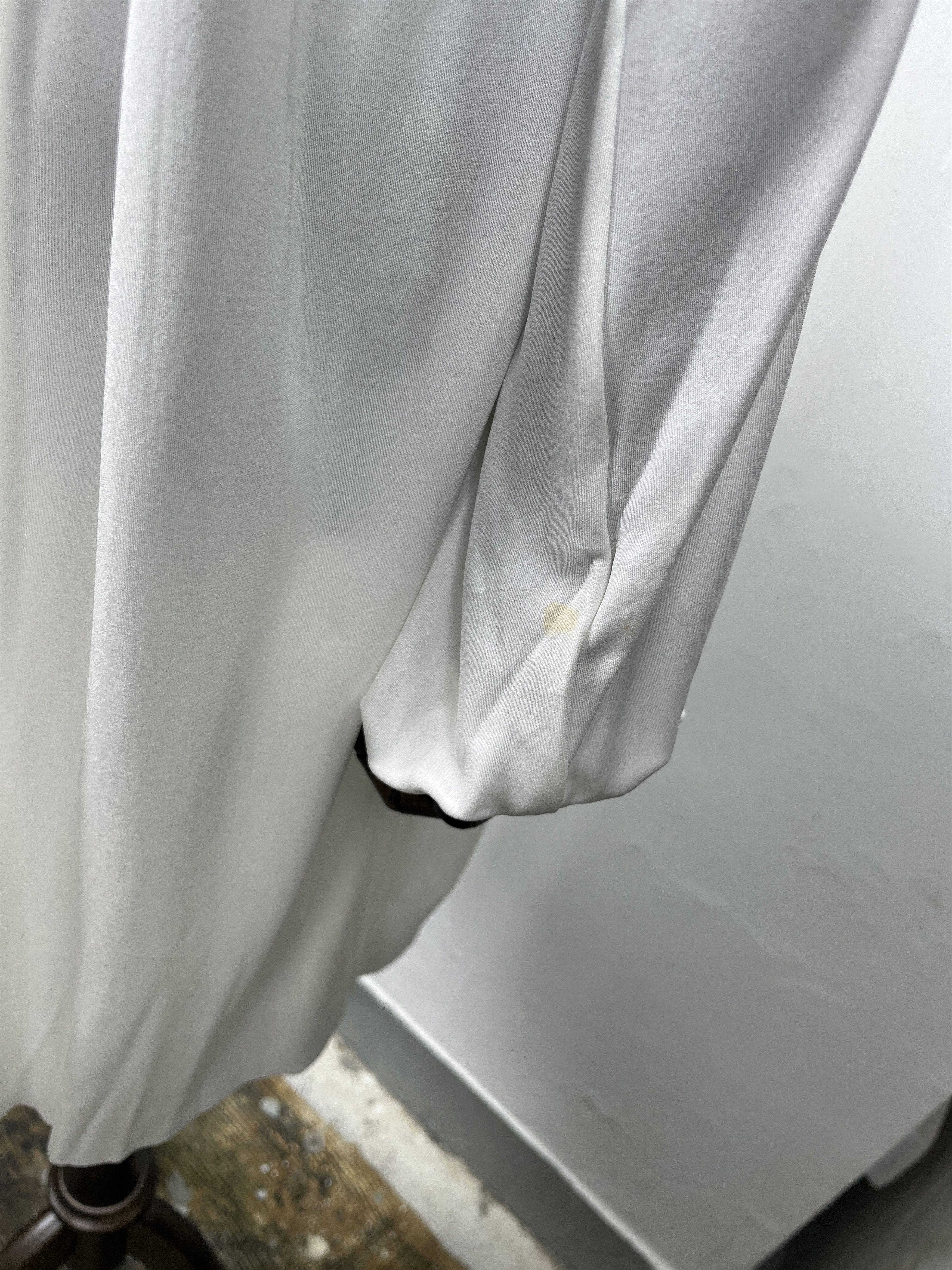 Dior Christian Dior Off White Long Sleeve Dress Size XXS / US 00 / IT 34 - 6 Thumbnail