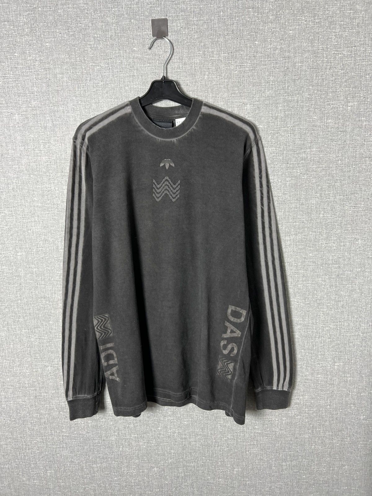 Adidas × Alexander Wang Alexander Wang Adidas Alt Dimension Washed Gray Long Sleeve Size US S / EU 44-46 / 1 - 2 Thumbnail