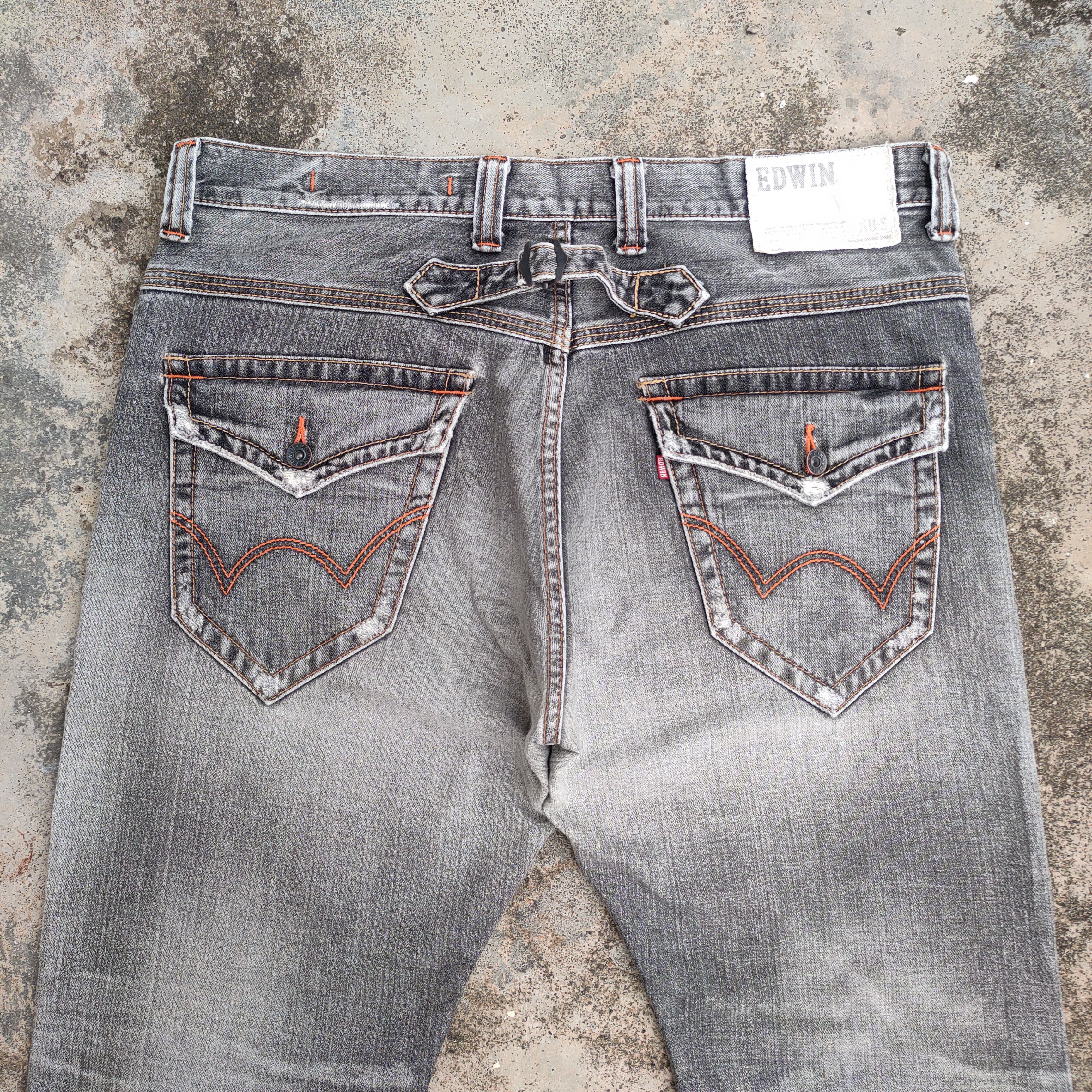 Edwin Edwin vintage faded black jeans denim pants Size US 38 / EU 54 - 10 Thumbnail