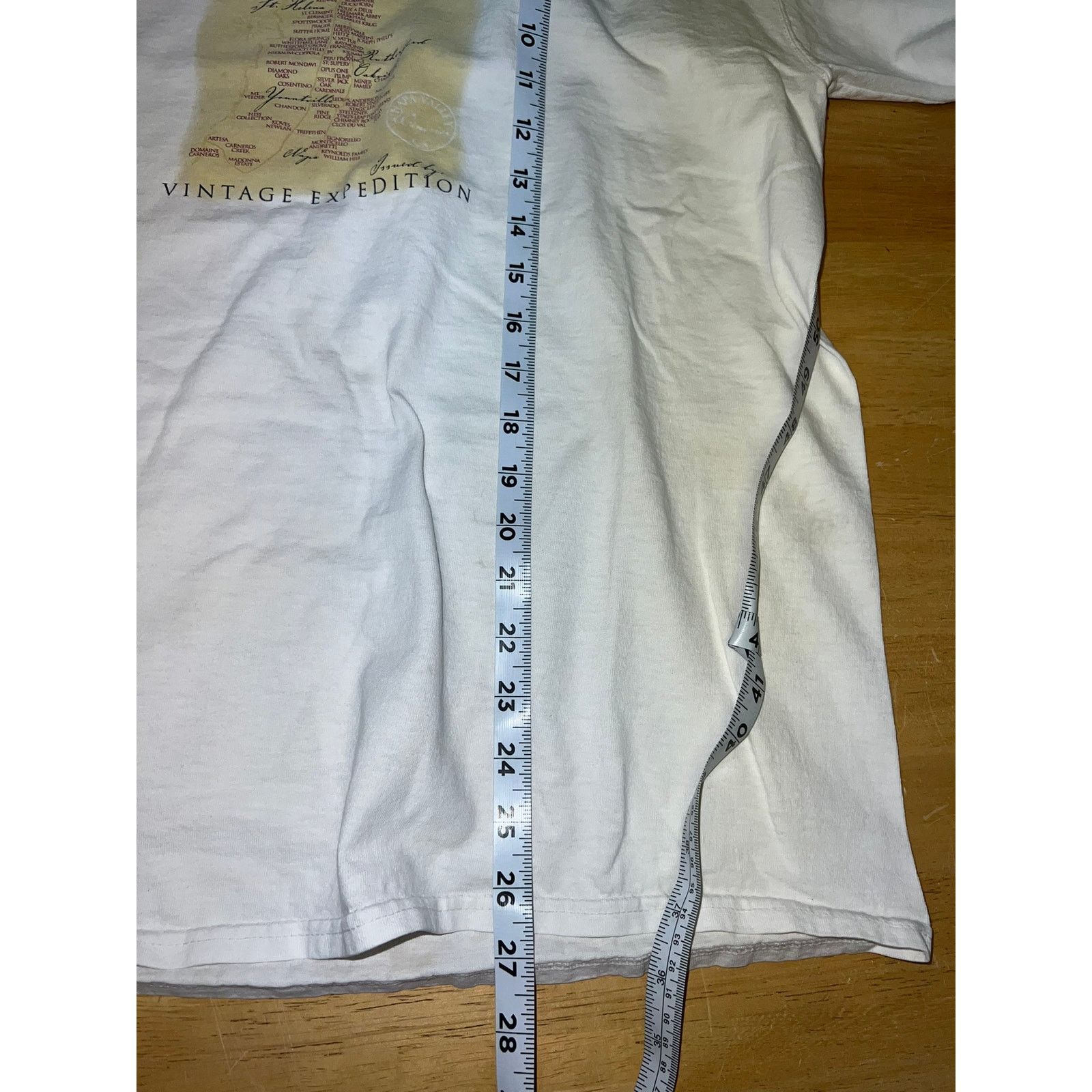 Fruit Of The Loom Vintage Napa Valley Shirt Expedition Wine Vineyards Tee M Size US M / EU 48-50 / 2 - 10 Thumbnail