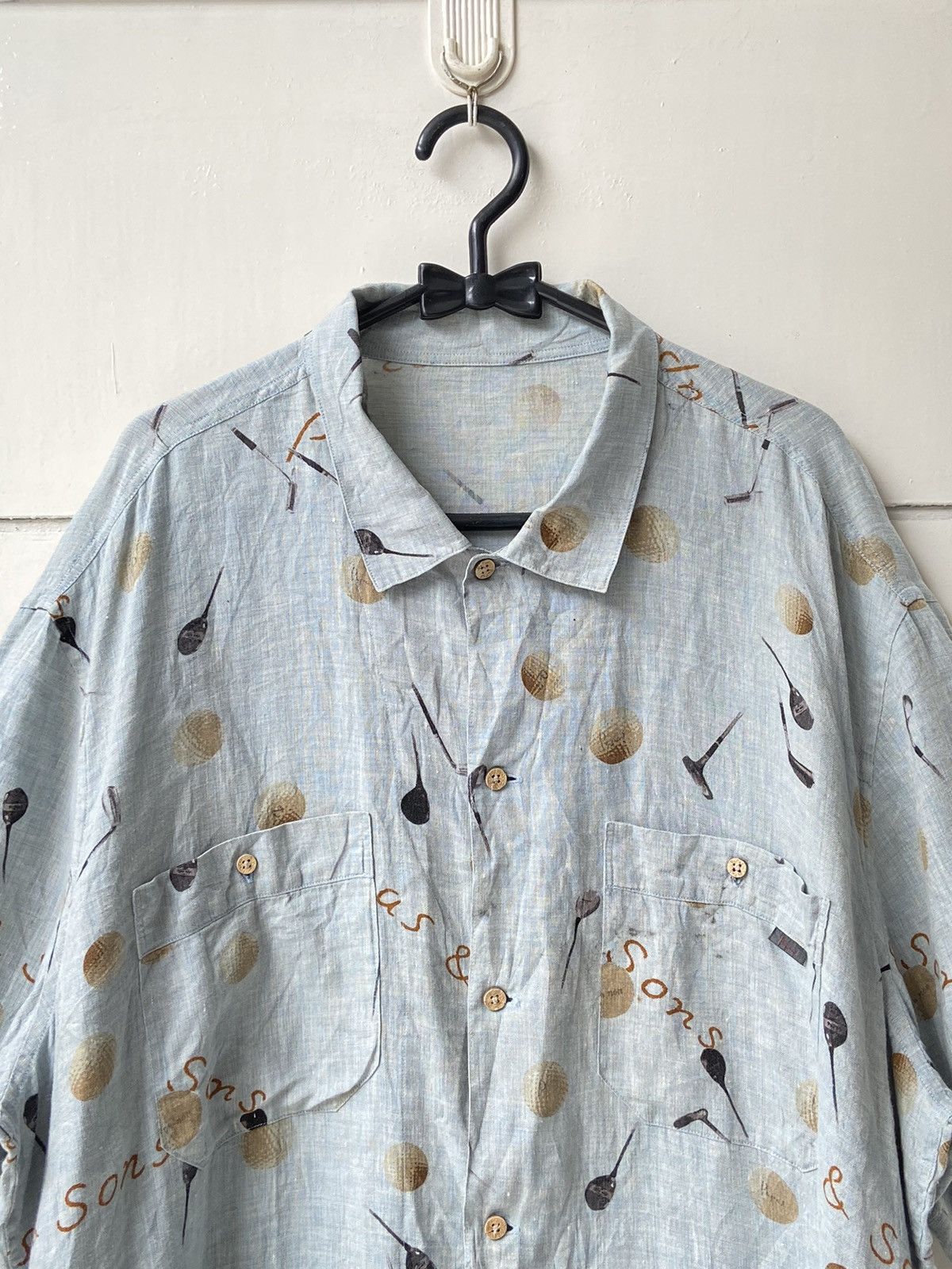 Mademoiselle Non Non PAPAS ISLAND Motive Shirt Size US XL / EU 56 / 4 - 12 Thumbnail