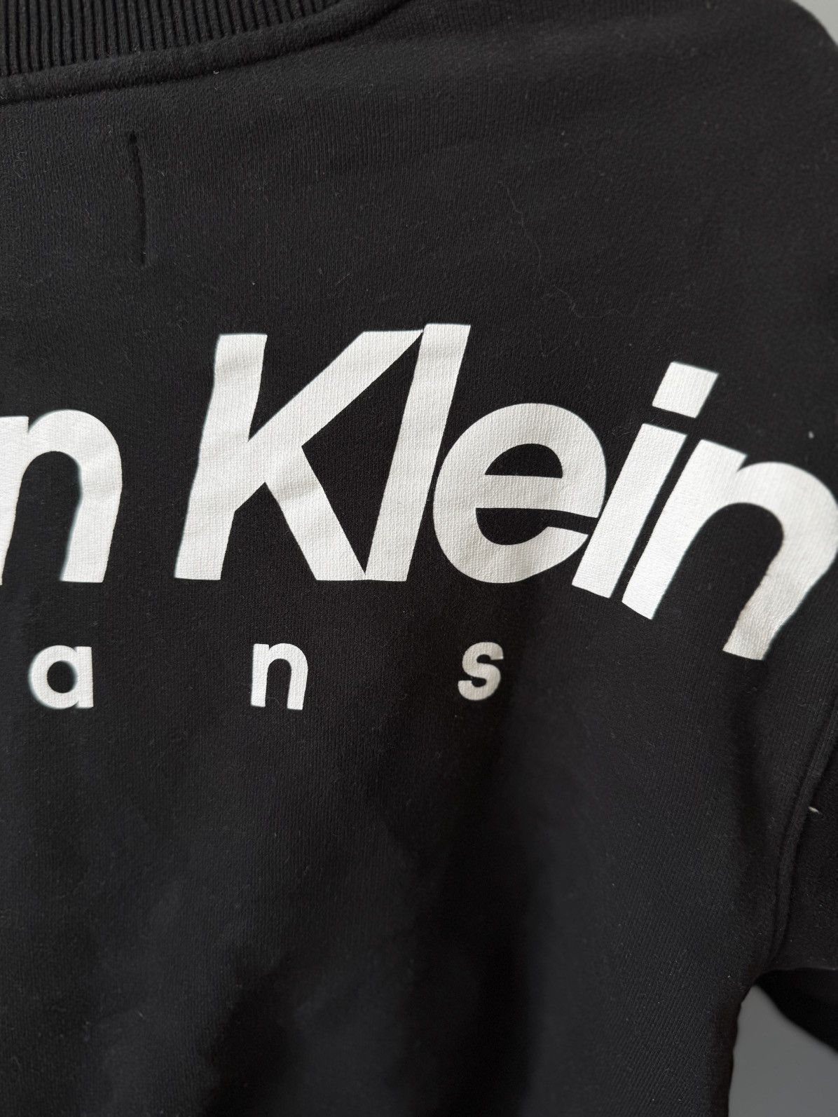 Calvin Klein Calvin Klein crop hoodie big logo Size S / US 4 / IT 40 - 4 Thumbnail