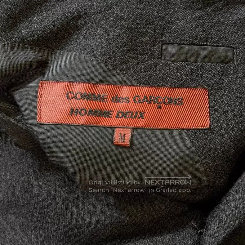 Comme des Garcons Comme des Garcons Wool and Linen Texture Suit Size US M / EU 48-50 / 2 - 6 Thumbnail