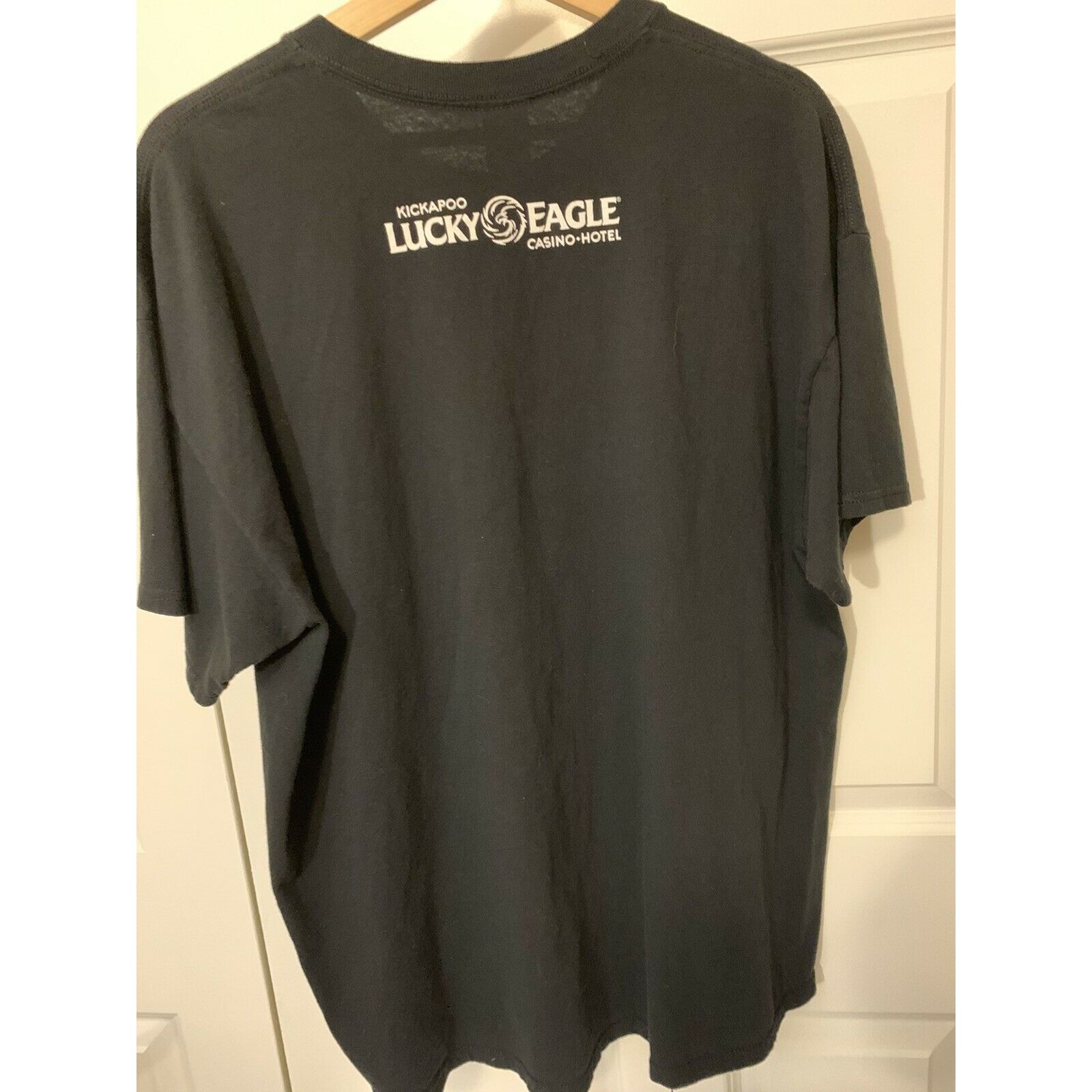 Gildan Gildan GO Spurs GO Black Kickapoo Lucky Eagle Casino-Hotel T Size US XL / EU 56 / 4 - 6 Thumbnail