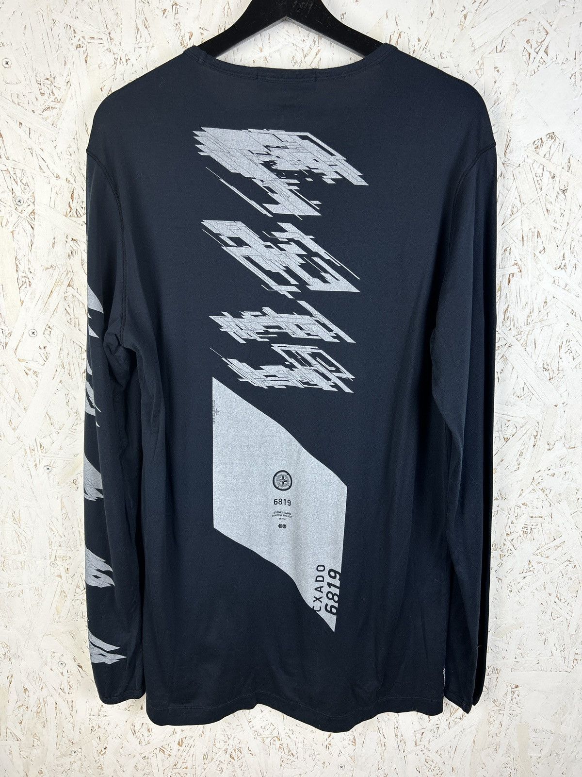 Stone Island Shadow Project CXADO 7119 Long Sleeve Graphic T | Grailed