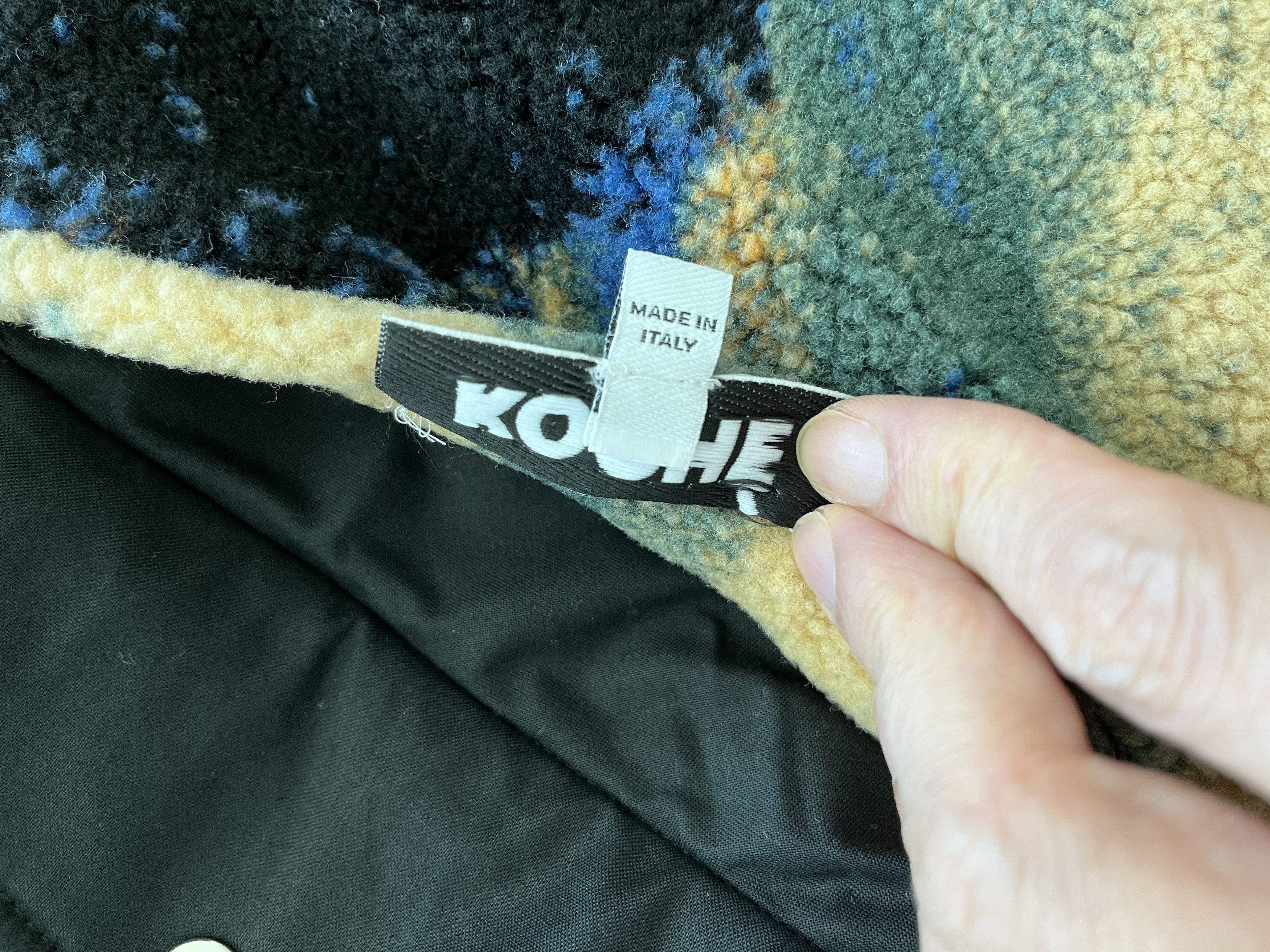 Other Paris Designer Koche Reversible Nylon Fleece Bomber Cape Size US M / EU 48-50 / 2 - 12 Thumbnail