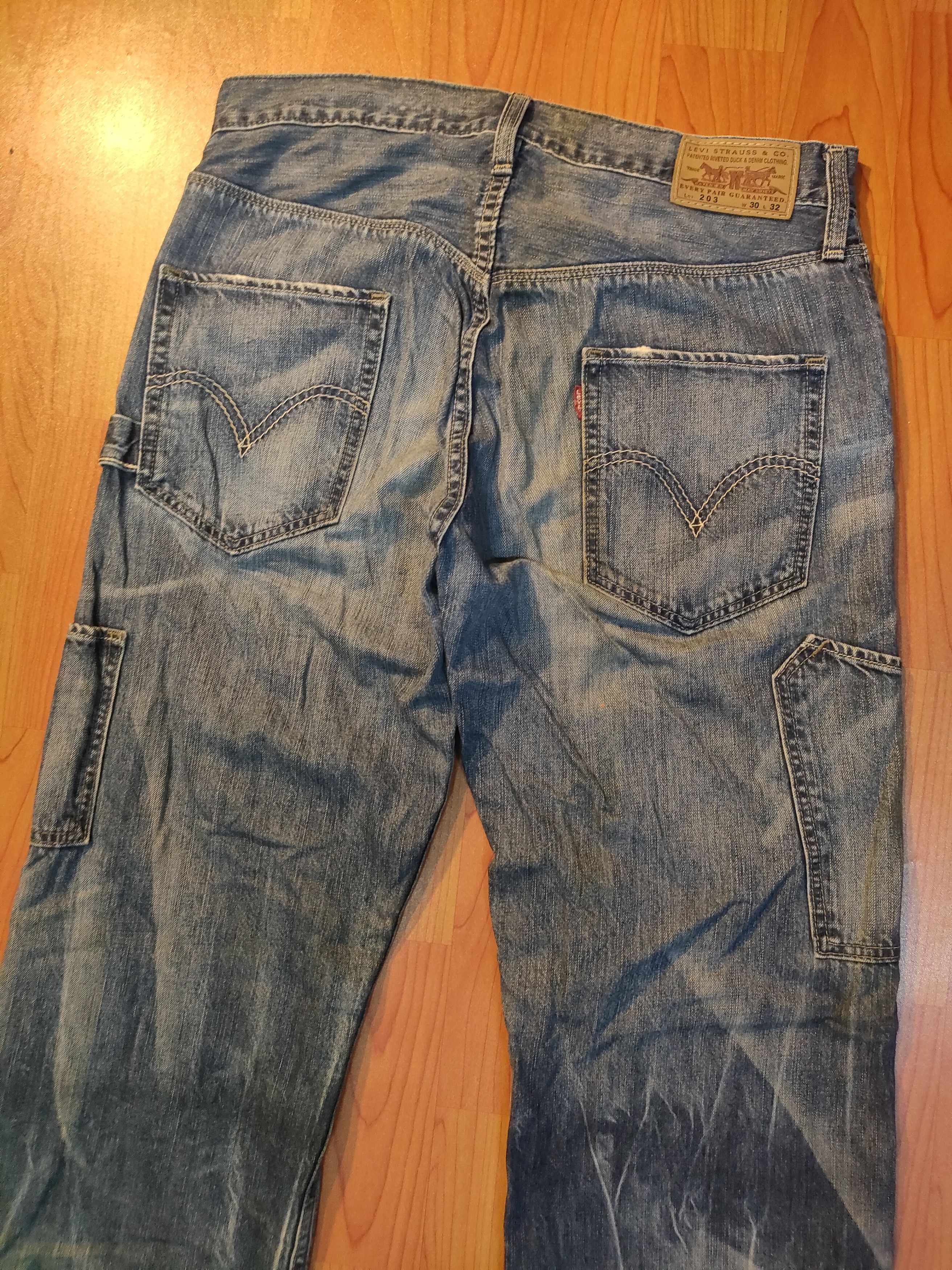 Levi's Vintage Clothing Levi's 203 Designer Jeans Style Size US 30 / EU 46 - 3 Thumbnail