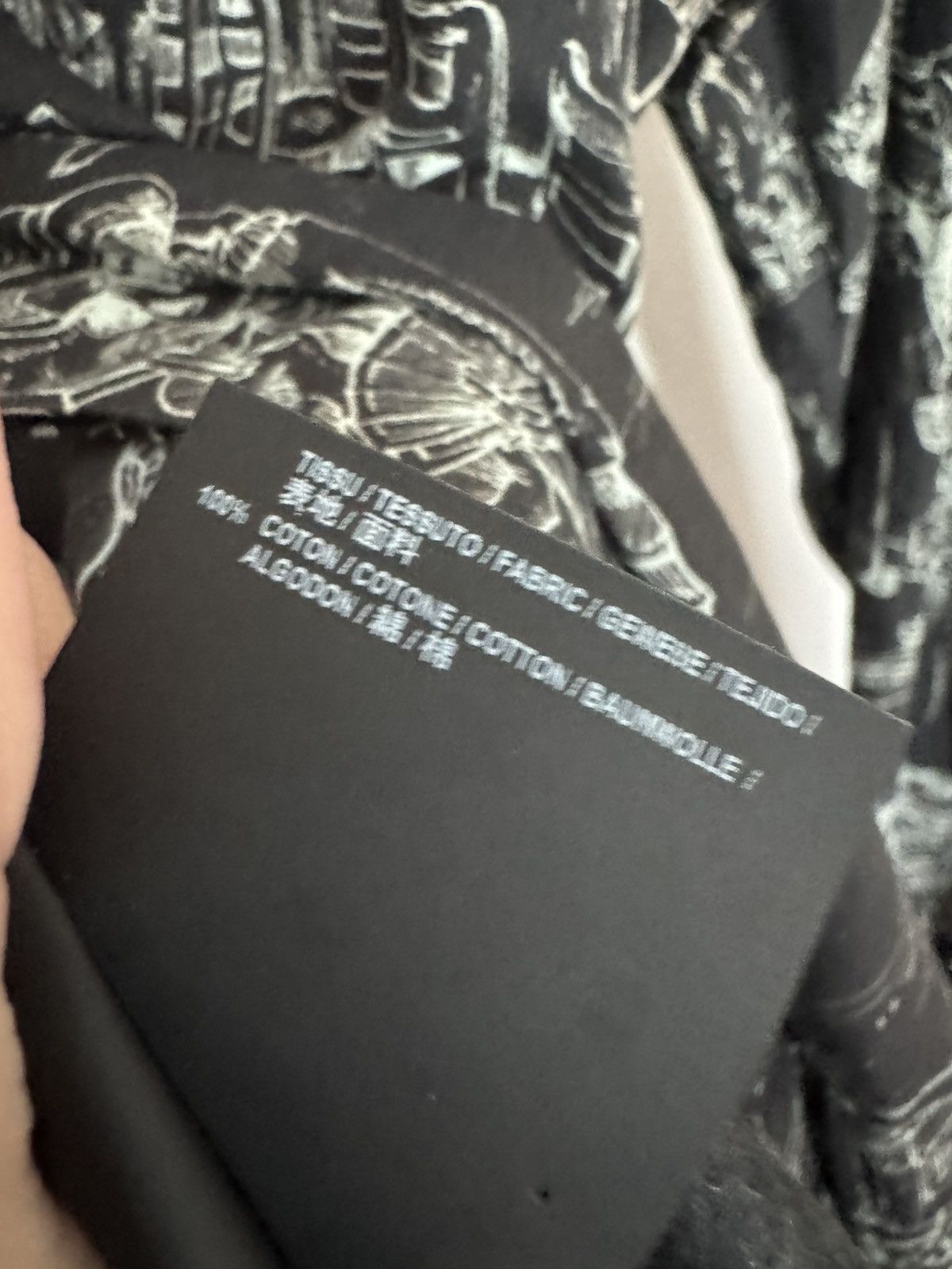 Saint Laurent Paris Day of Dead Skeleton Shirt Size US M / EU 48-50 / 2 - 5 Thumbnail