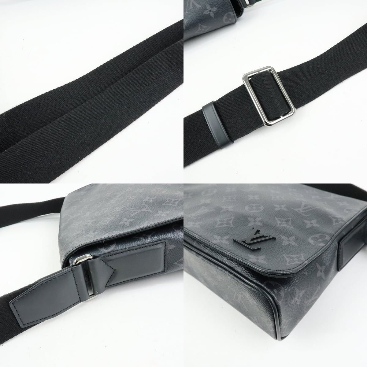 Louis Vuitton Louis Vuitton Monogram Eclipse District PM Crossbody Bag Size ONE SIZE - 4 Thumbnail