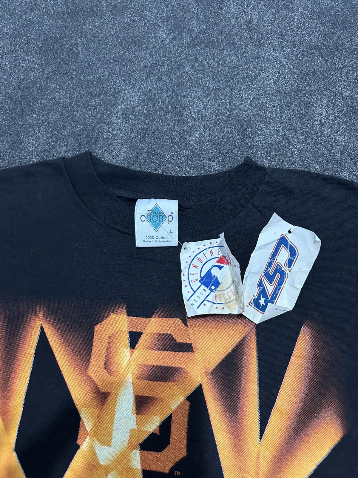 Vintage VINTAGE Deadstock 2000 San Francisco Giants T-Shirt NWT Size US L / EU 52-54 / 3 - 4 Thumbnail
