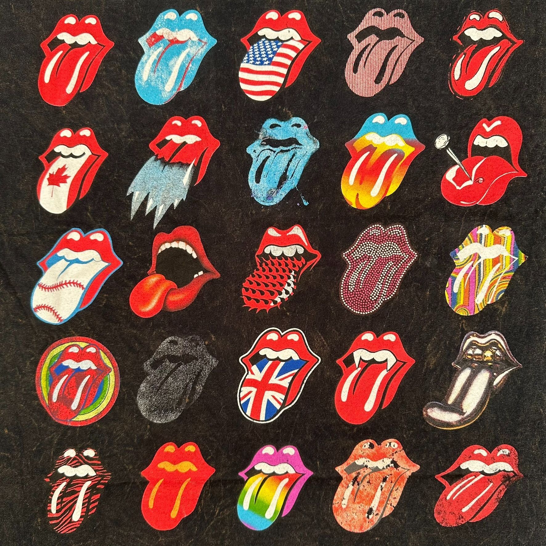 The Rolling Stones Rolling Stones Lips Logo T-Shirt 25 Tongues Rock Band Tee Size US L / EU 52-54 / 3 - 3 Thumbnail