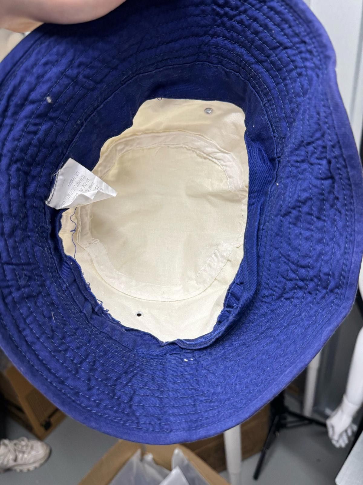Designer Stylish Two-Tone Bucket Hat Size ONE SIZE - 5 Thumbnail