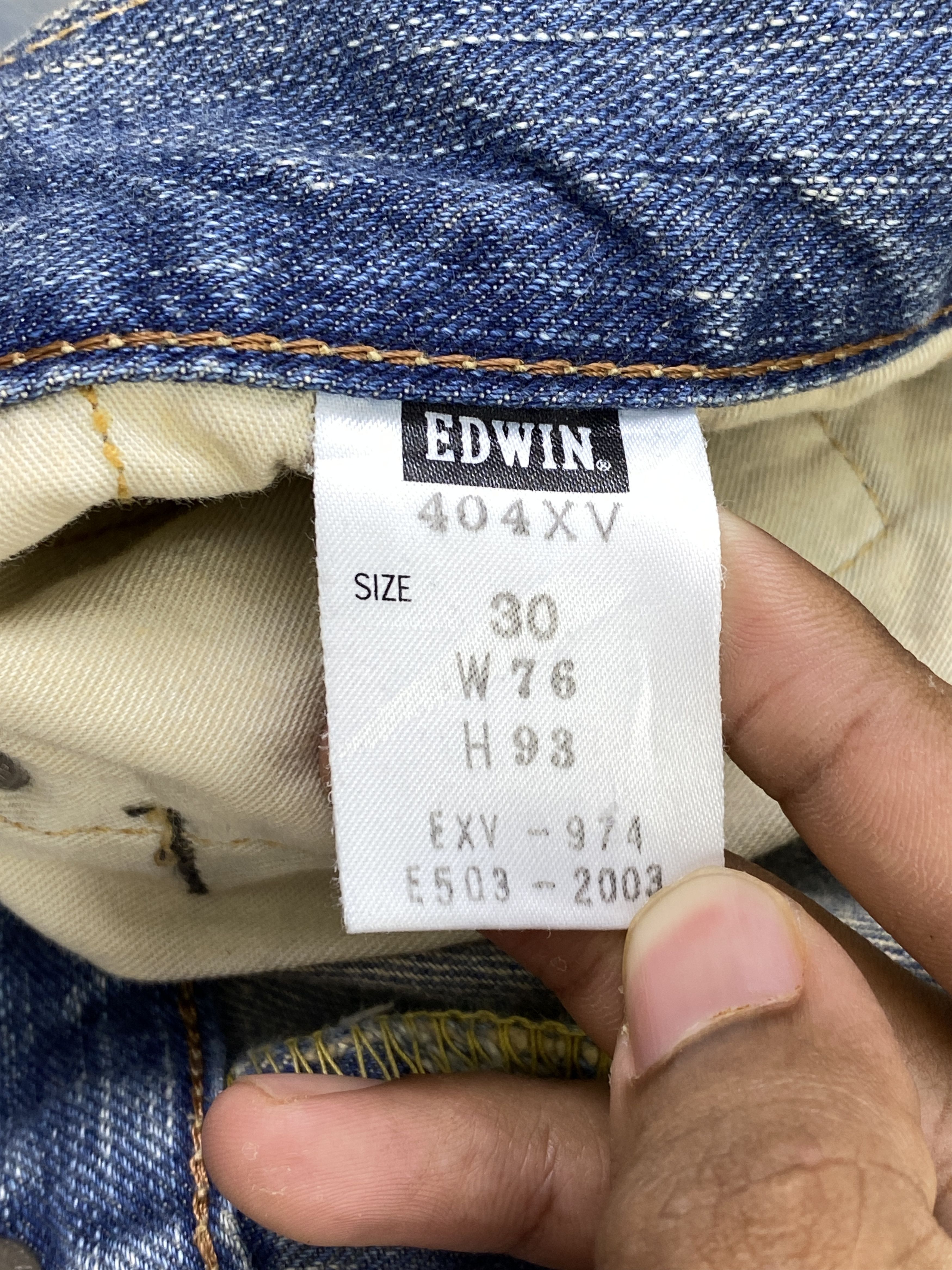 Edwin Vintage Edwin Exclusive Vintage Model Jeans DP2874 Size US 33 - 6 Thumbnail
