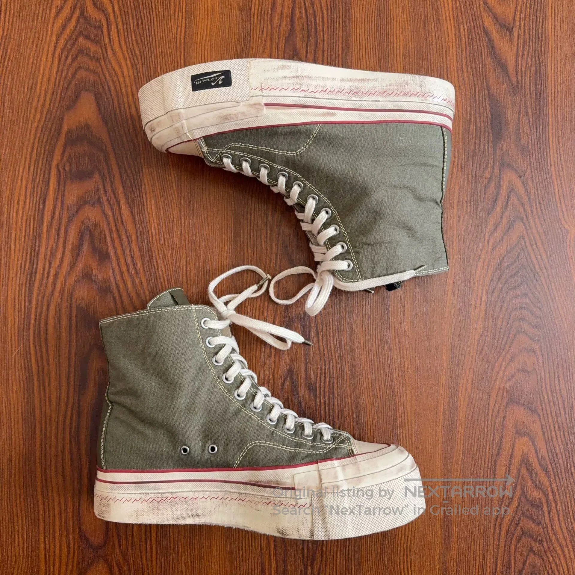 Visvim Visvim Skagway Hi G.Patten ICT High Top Sneakers. Size US 9.5 / EU 42-43 - 2 Thumbnail