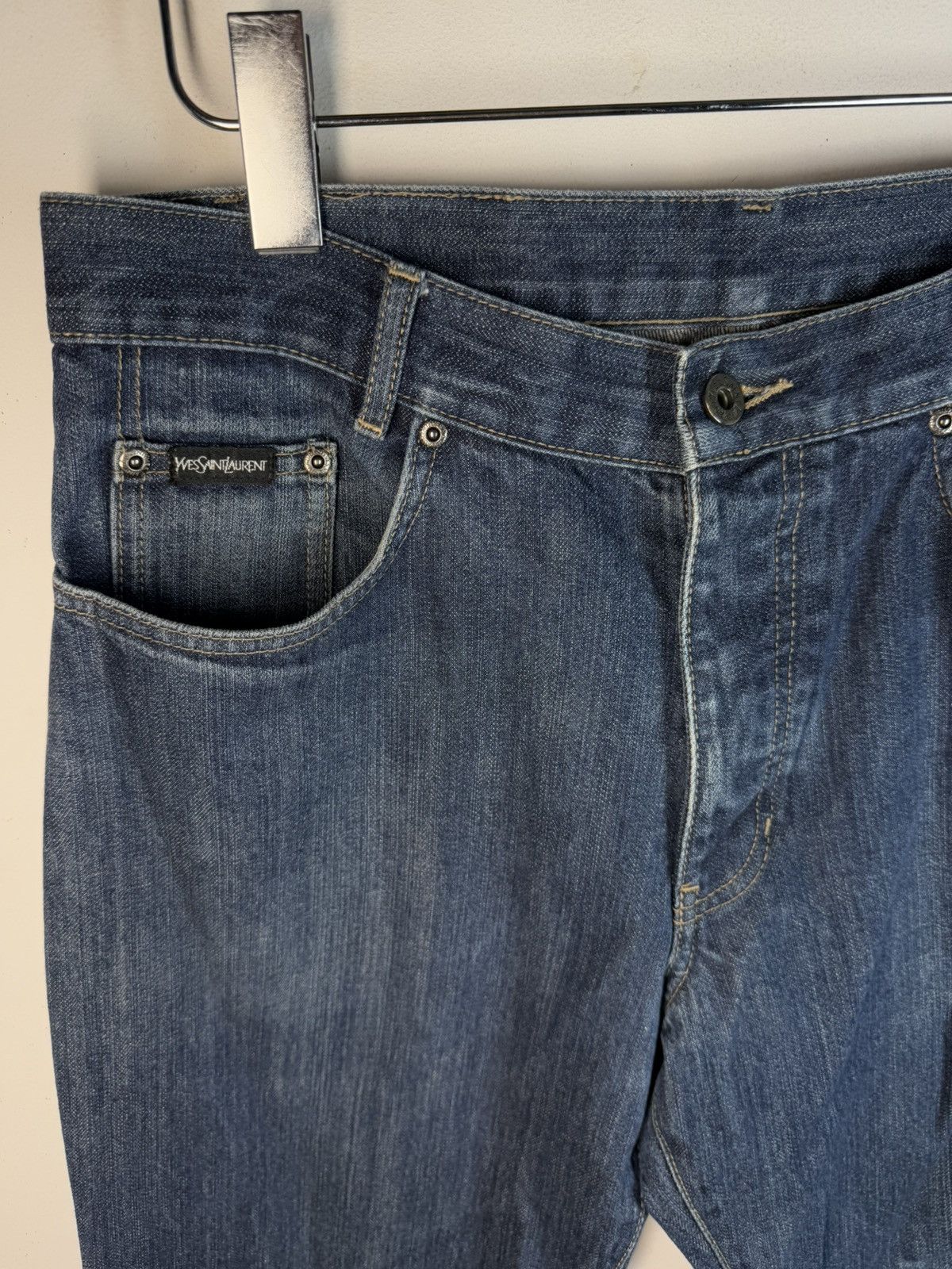 Yves Saint Laurent 32x32 YSL Jeans Denim Pants Size US 32 / EU 48 - 4 Thumbnail