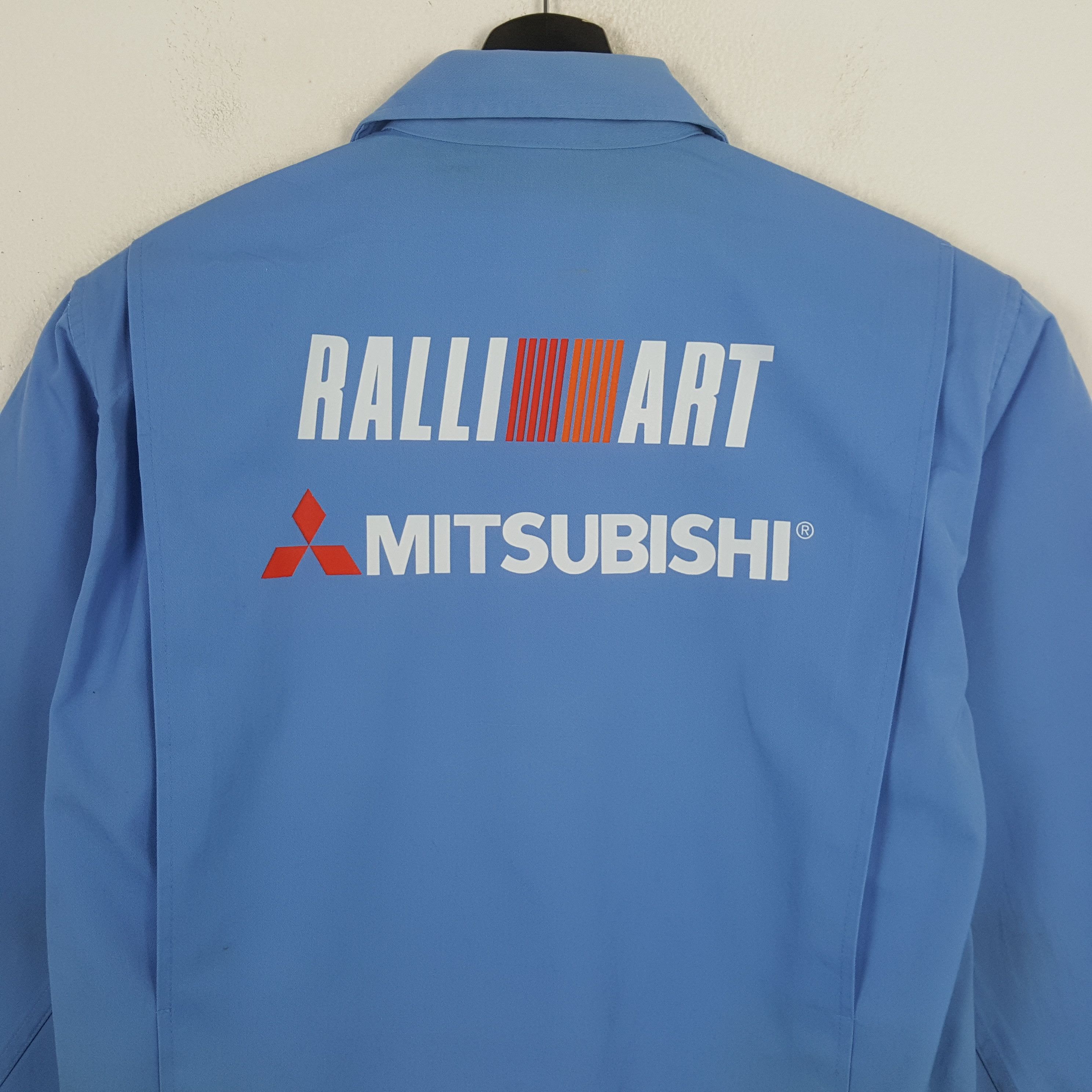 Vintage Mitsubishi Ralli Art Motorsports Custom Art Jacket Rr18 Size US M / EU 48-50 / 2 - 2 Thumbnail