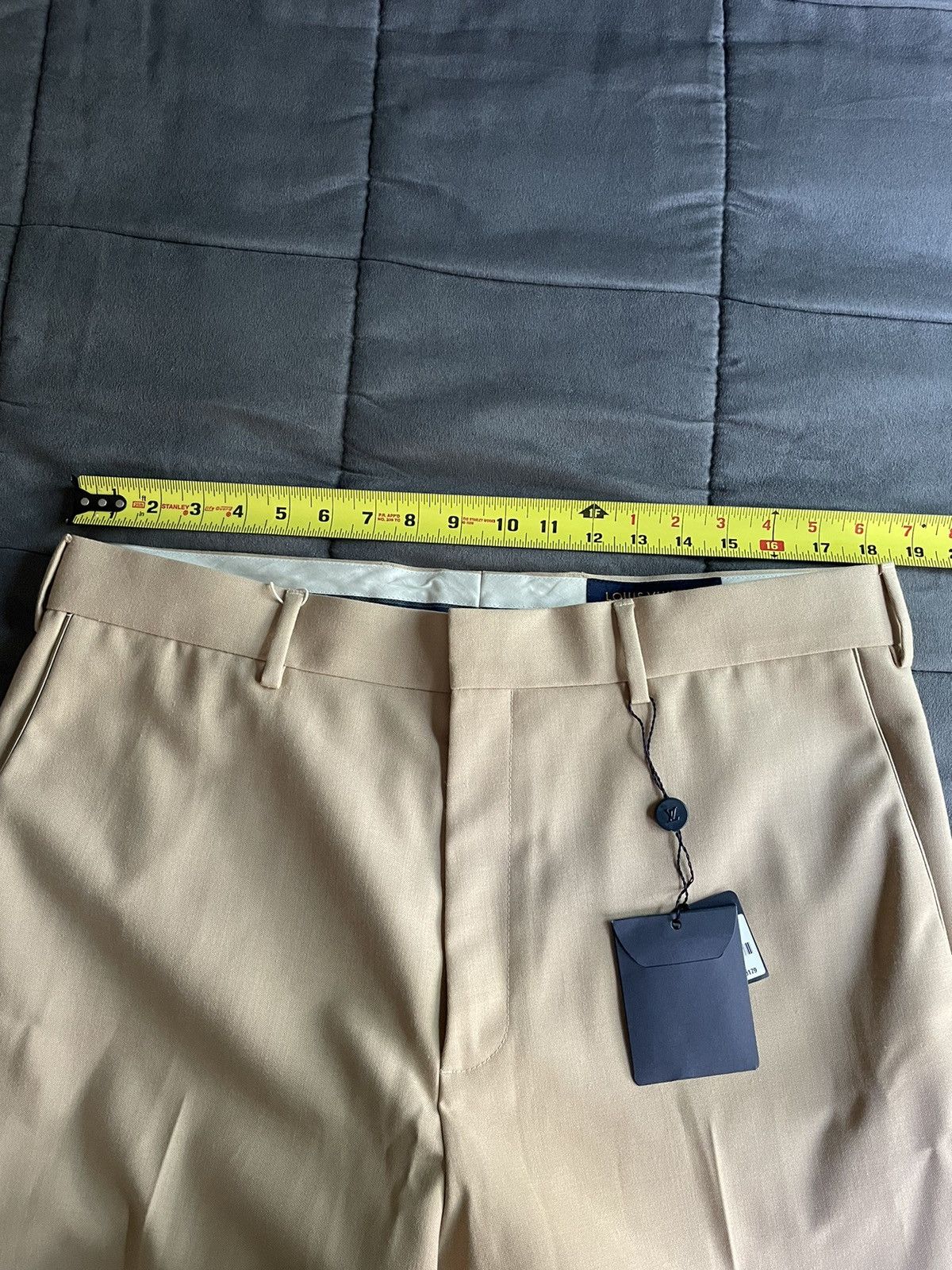 Louis Vuitton Louis Vuitton Pleated Pants With Piping Detail Size US 36 / EU 52 - 8 Thumbnail