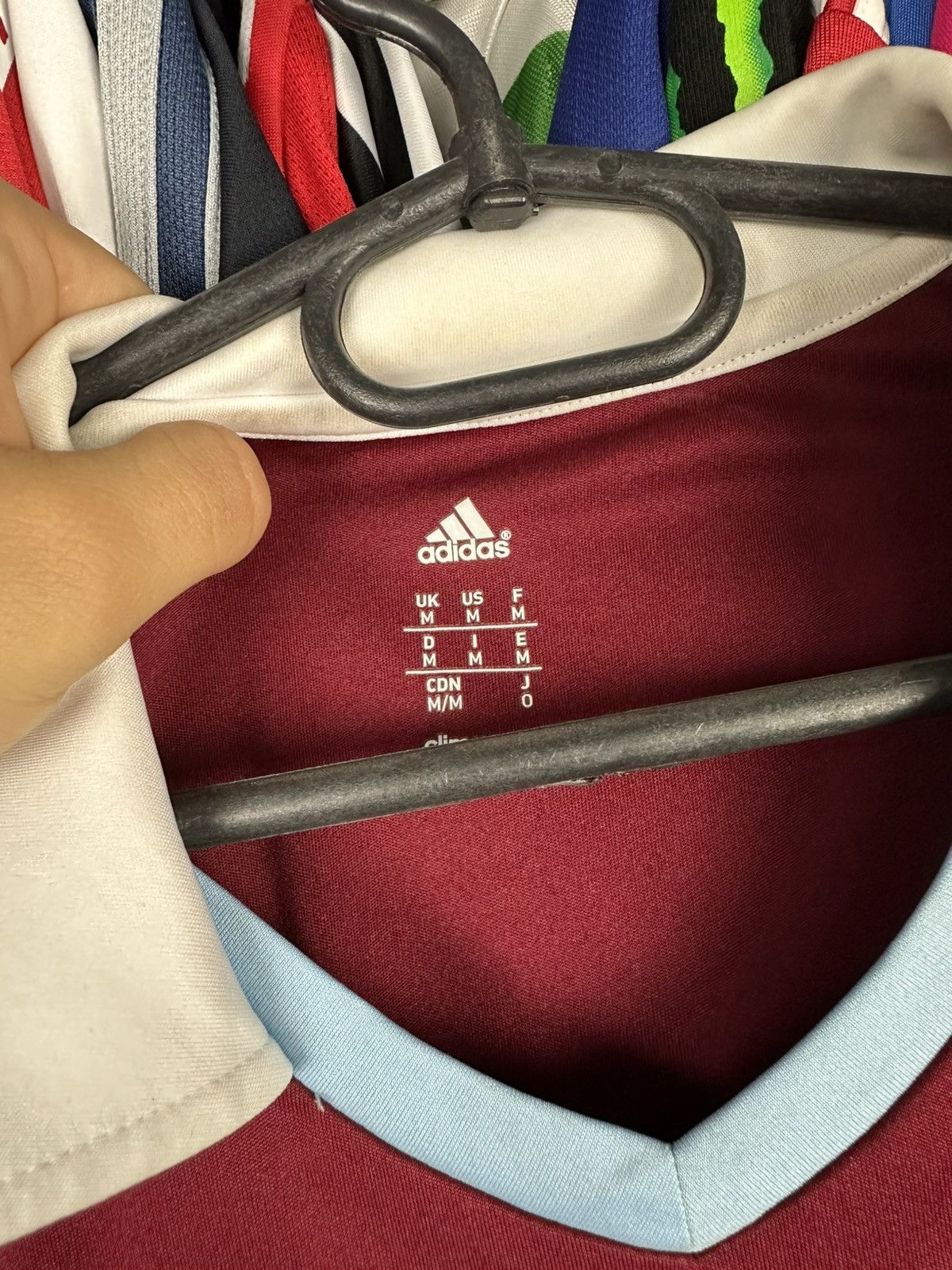 Adidas West Ham United 2013-14 Football Shirt Soccer jersey Adidas Size US M / EU 48-50 / 2 - 7 Thumbnail