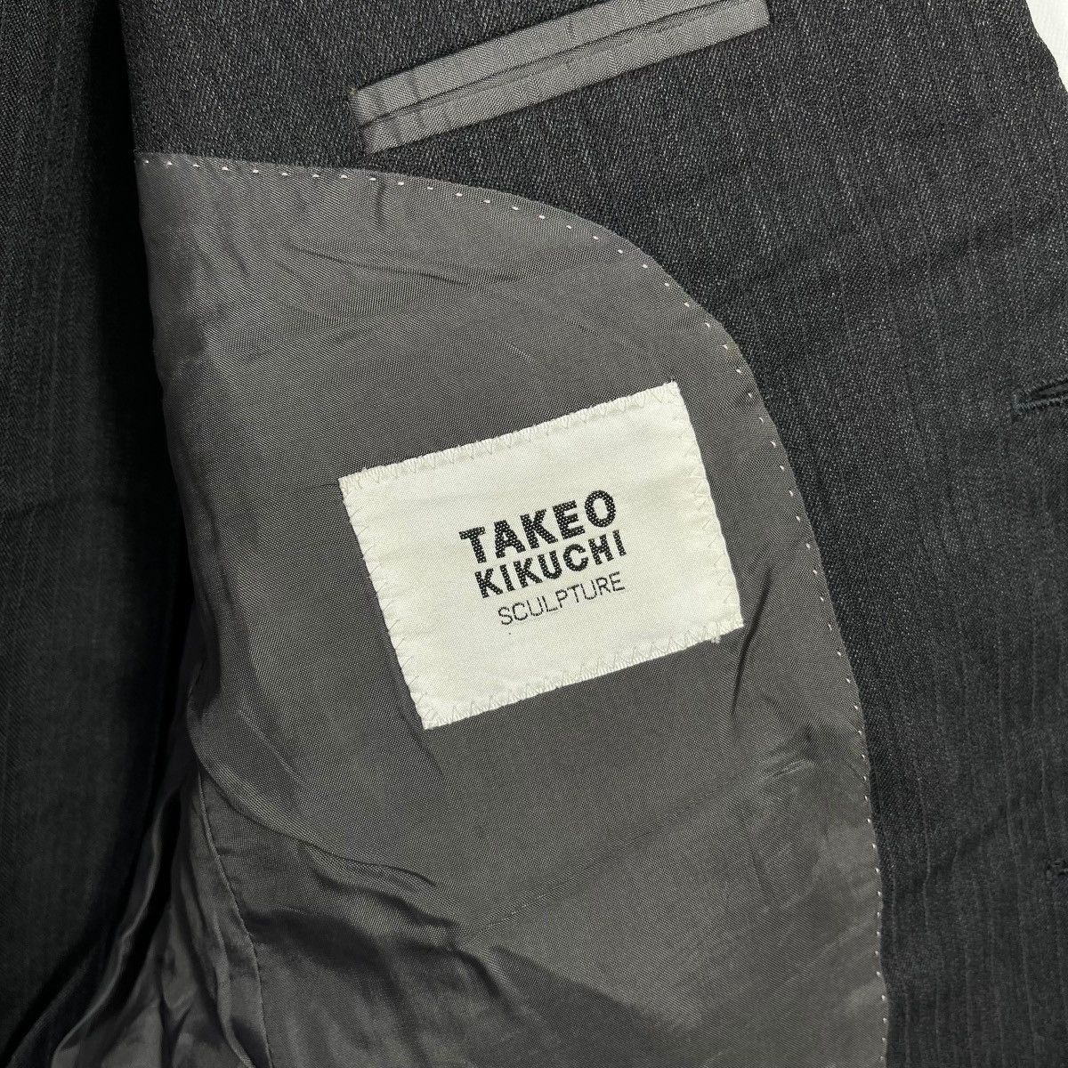 Takeo Kikuchi Takeo Kikuchi Sculpture Super 100’s Wool Blazer Size 40R - 3 Thumbnail