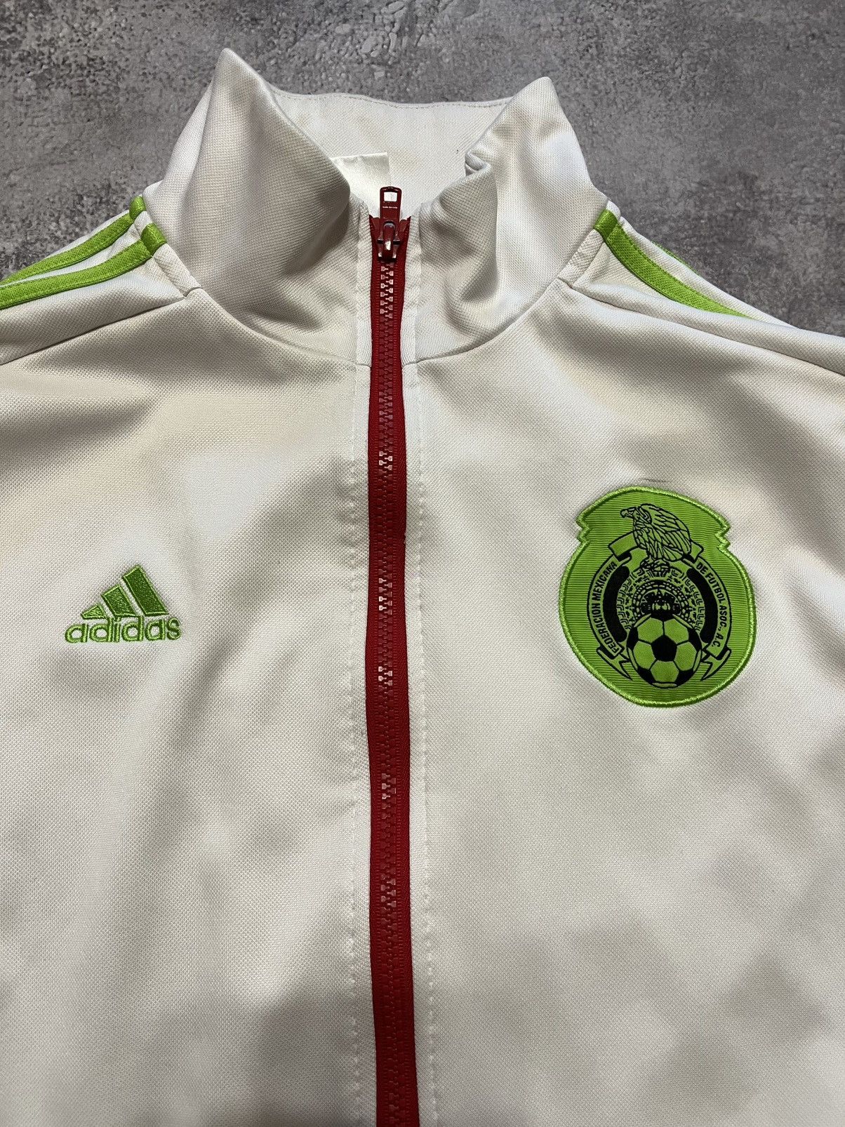 Adidas Adidas Mexico soccer track top jacket Size US M / EU 48-50 / 2 - 2 Thumbnail