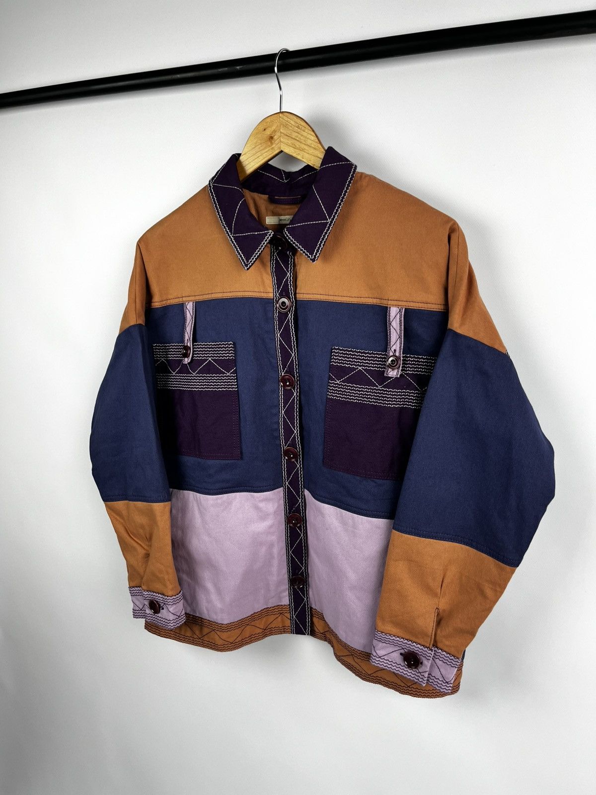 Other SESSUN Alghero Colorblock Jacket size s Size S / US 4 / IT 40 - 4 Thumbnail