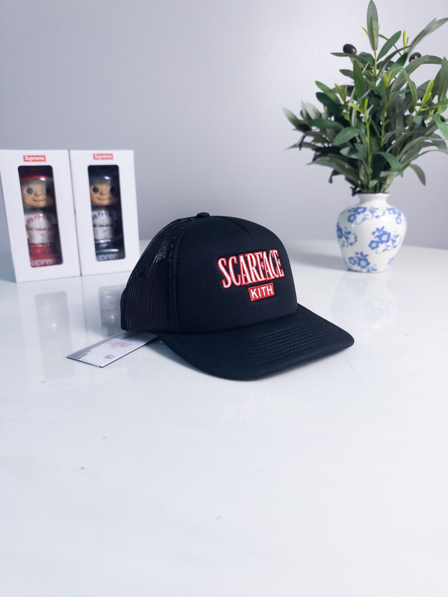 Kith Kith K-Tech Ripstop Collapsible Griffey Camper Cap Black