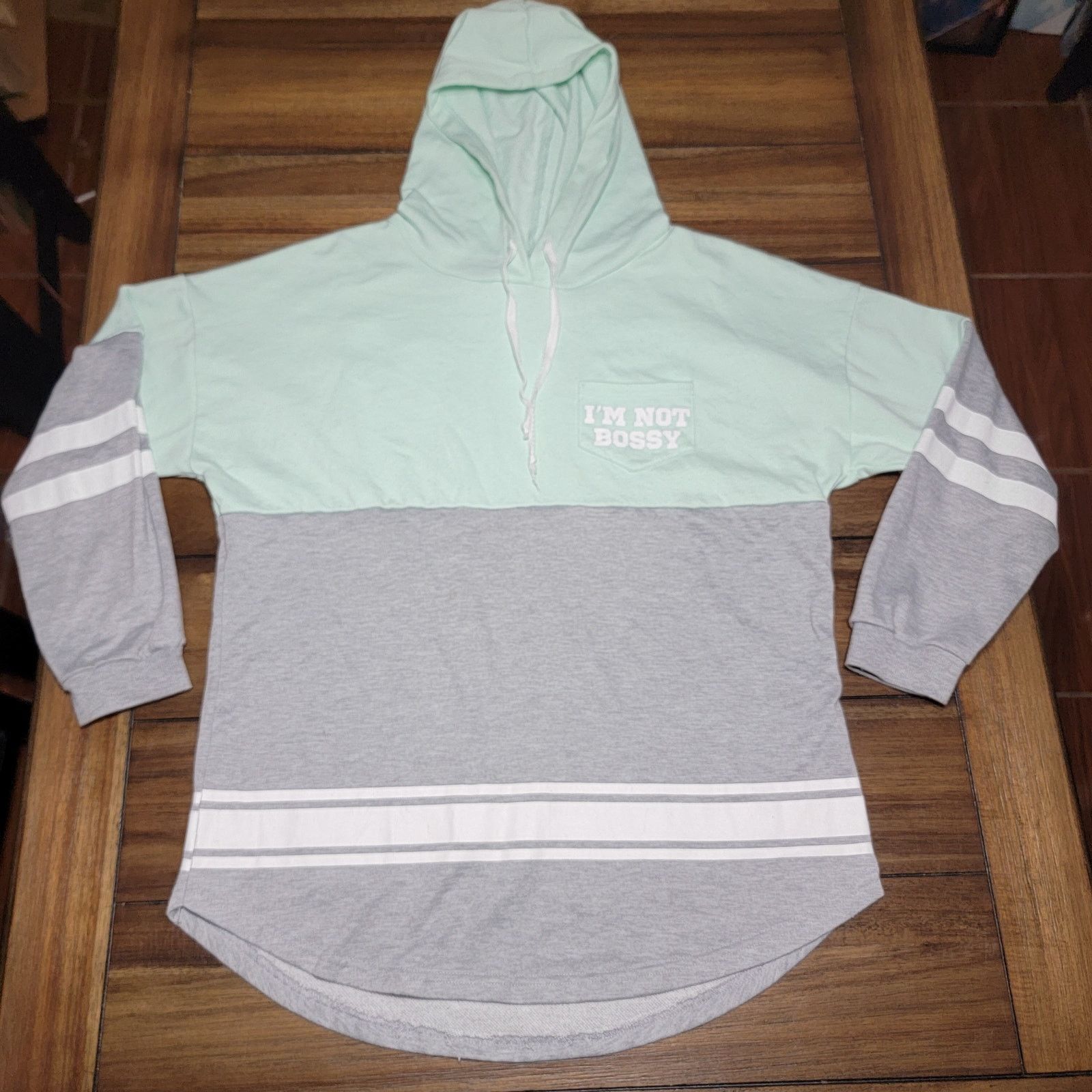 Other Justify LS Pullover Hoodie "I'm Not Bossy..." - Size Large Size L / US 10 / IT 46 - 1 Thumbnail
