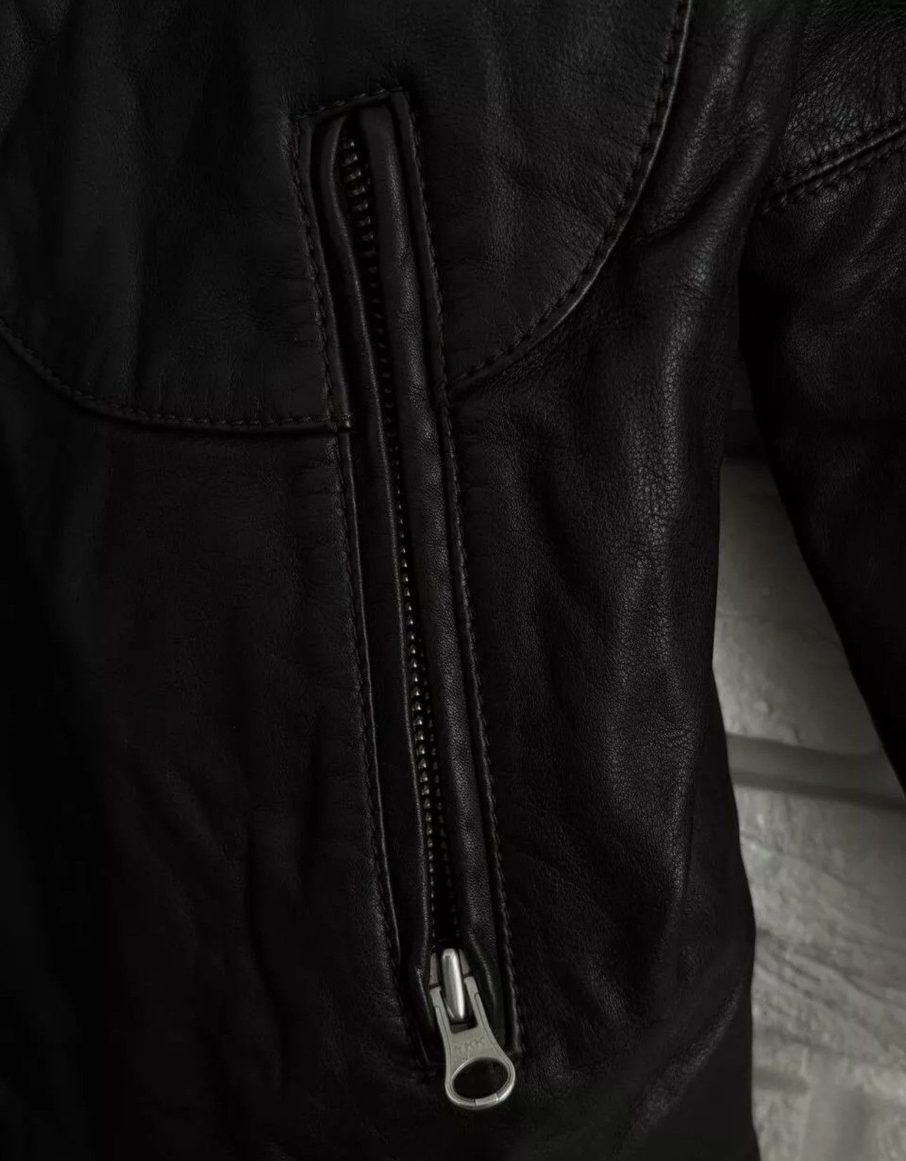 C.P. Company C.P Company Vintage Leather Jacket Archival 2007 Aut/Win Size US XXS / EU 40 - 5 Thumbnail