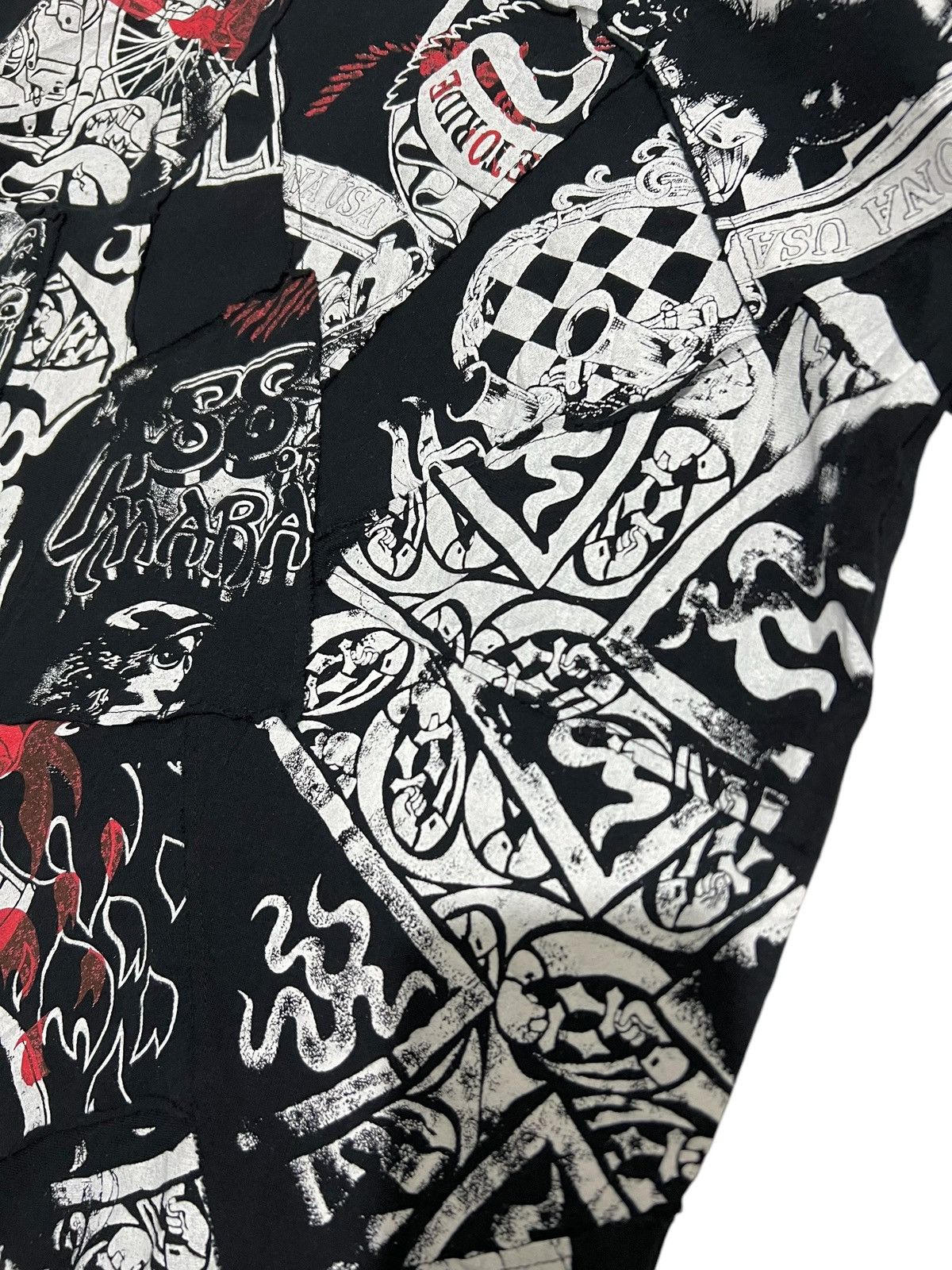 Comme des Garcons 2002 Junya watanabe patchwork live to ride Size US M / EU 48-50 / 2 - 5 Thumbnail