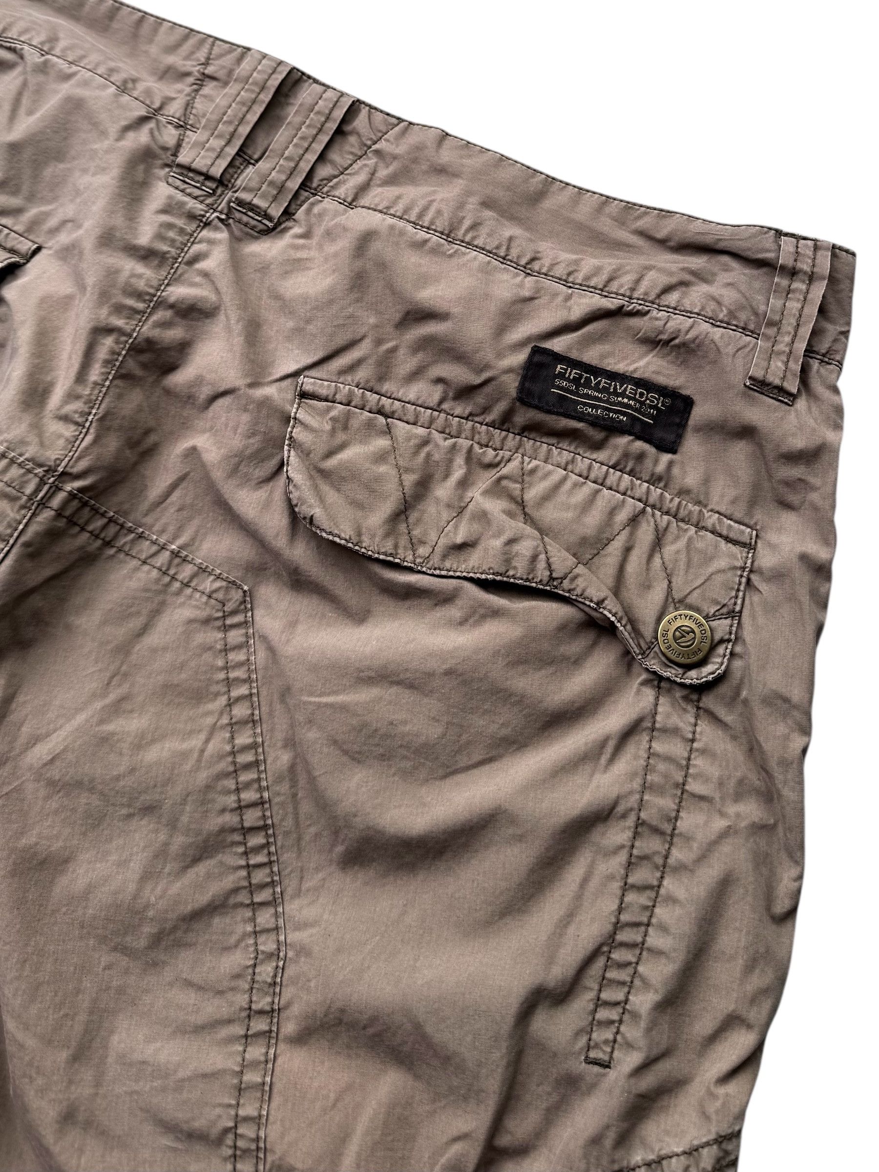 Diesel Diesel Vintage Cargo Wide Pants D10 Size US 32 / EU 48 - 13 Thumbnail