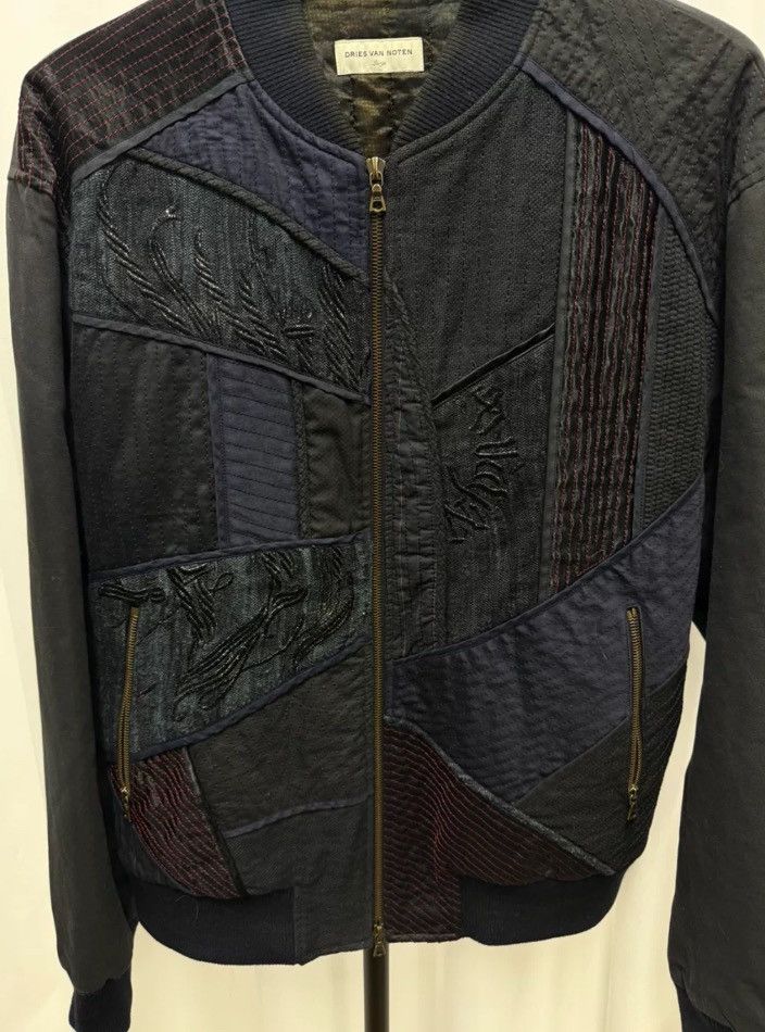 Dries Van Noten Dries van noten Applique heavy bomber 2412-Nextarrow Size US L / EU 52-54 / 3 - 4 Thumbnail